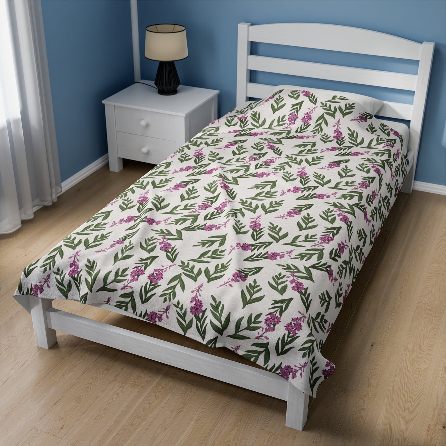 Fireweed Plush Blanket
