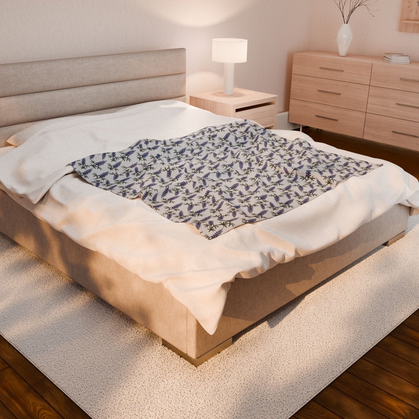 Lupine Plush Blanket
