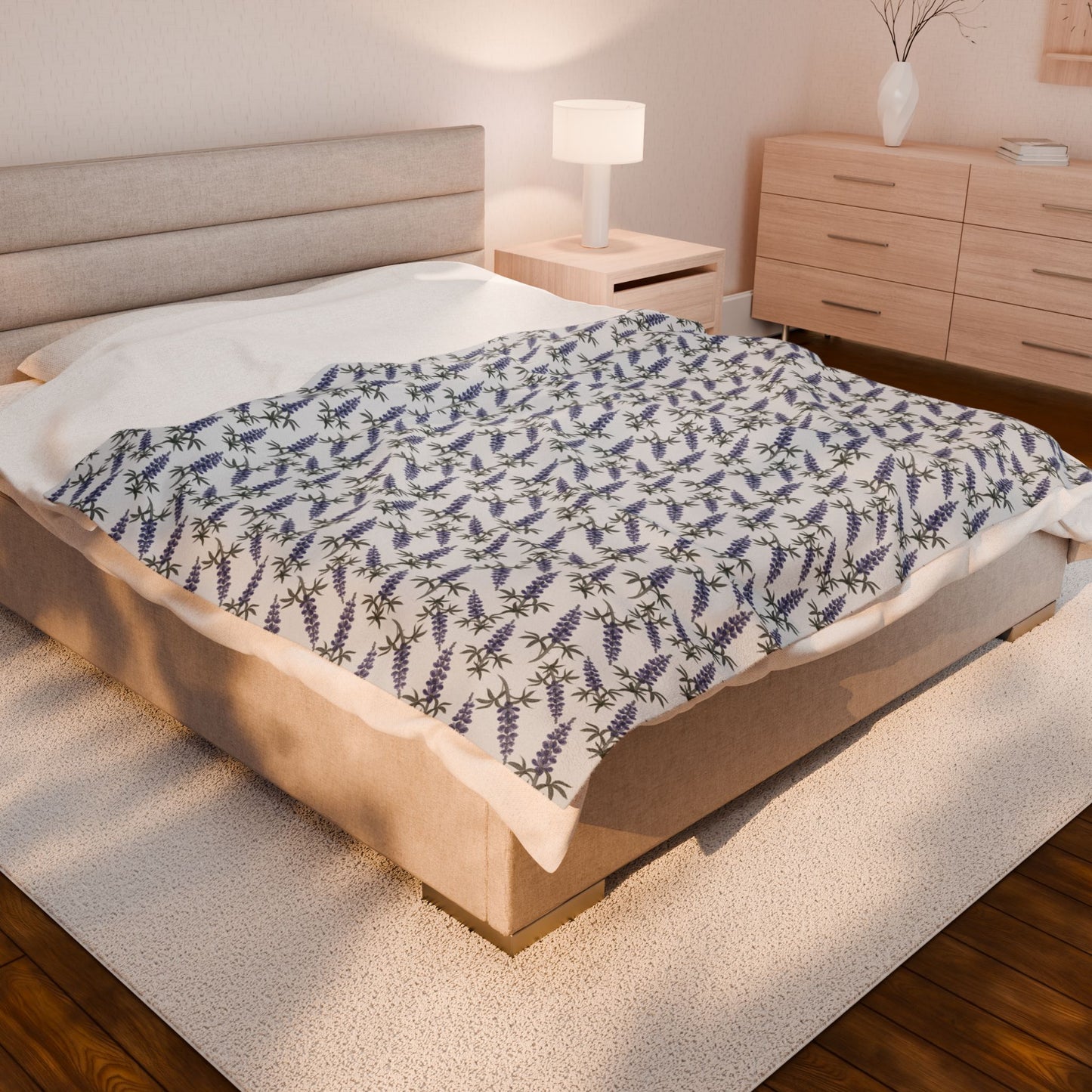 Lupine Plush Blanket