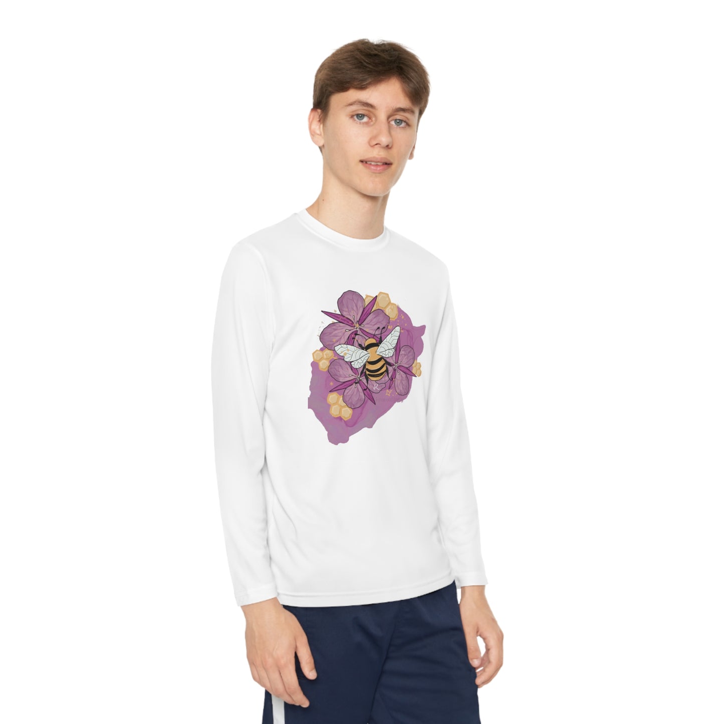 Honey Bee ' Youth Long Sleeve Tee