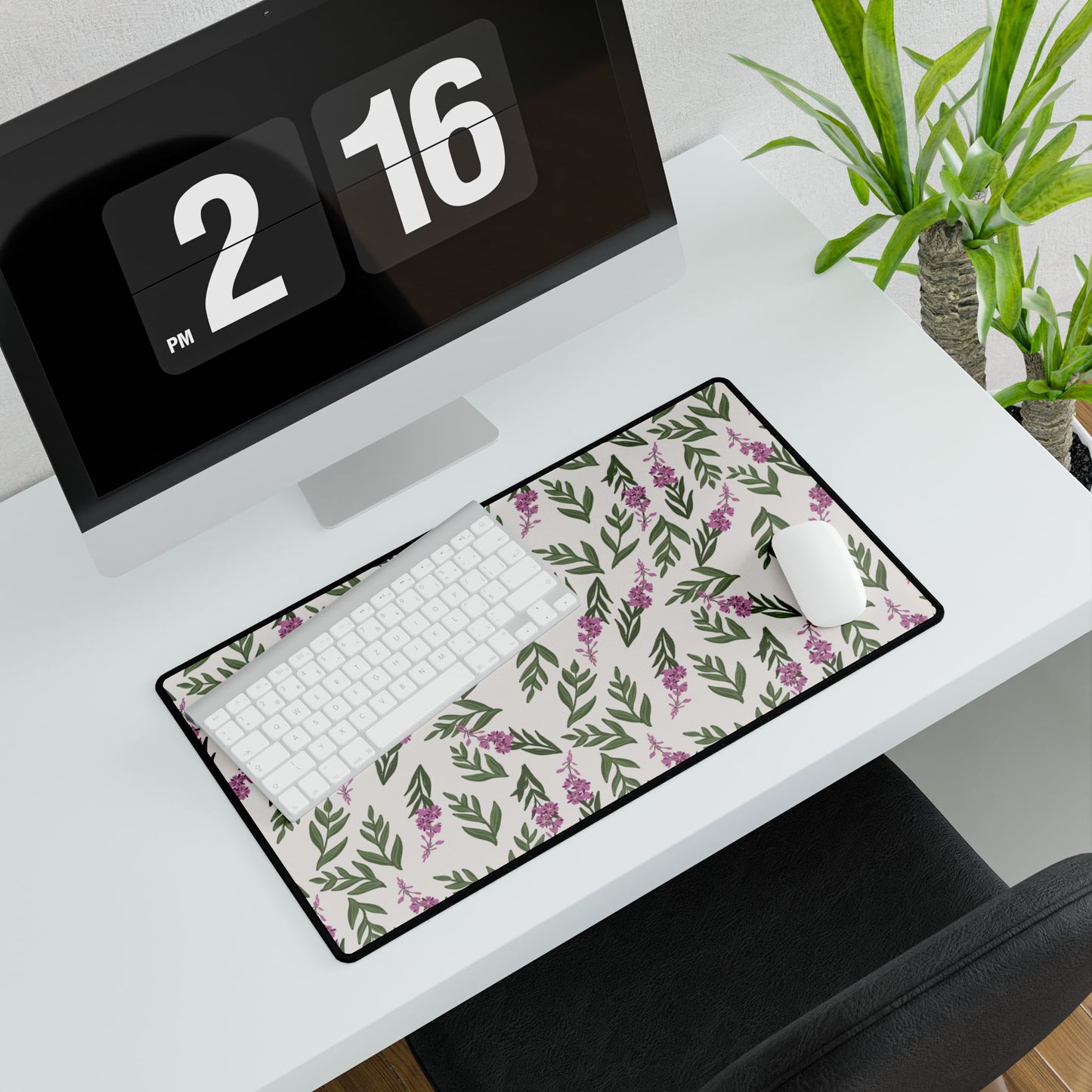 Desk Mat Fireweed Alaskan Wildflower