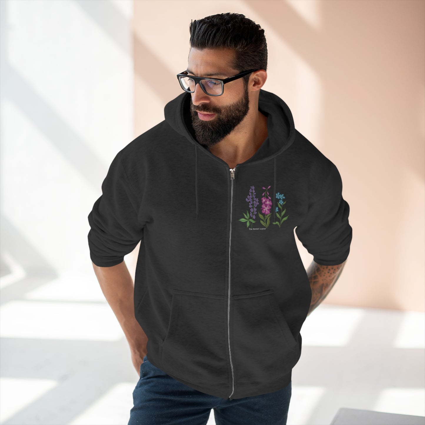 Wildflower Zip Up