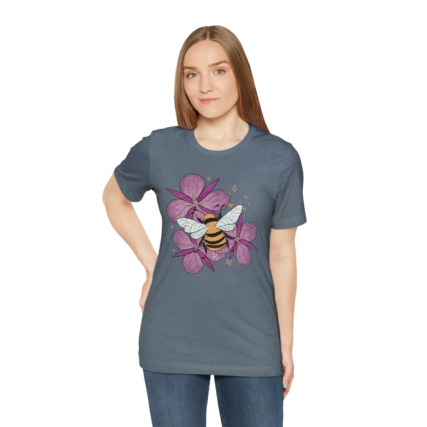 Fireweed Honey Bee, unisex T