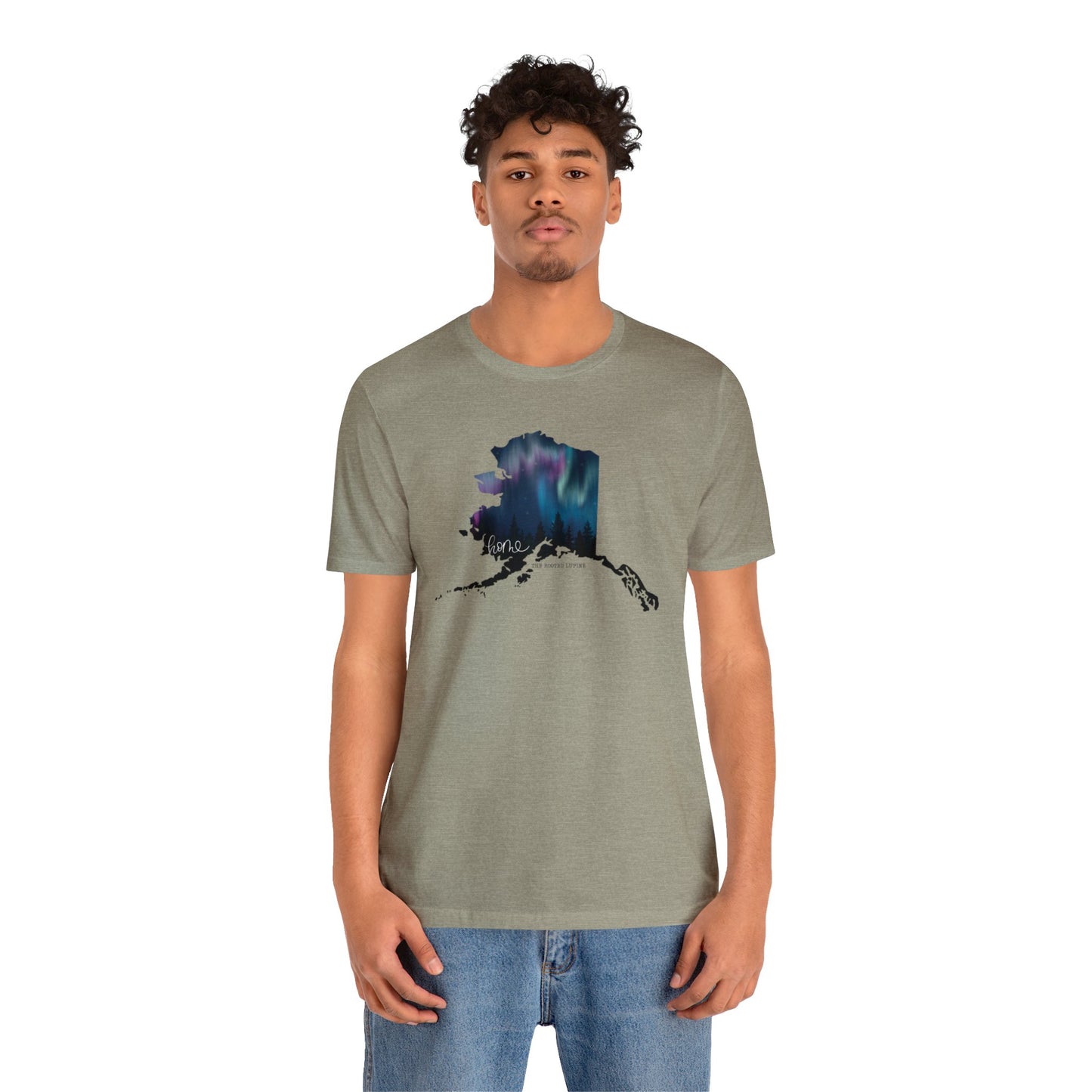 Aurora borealis; Home T-Shirt