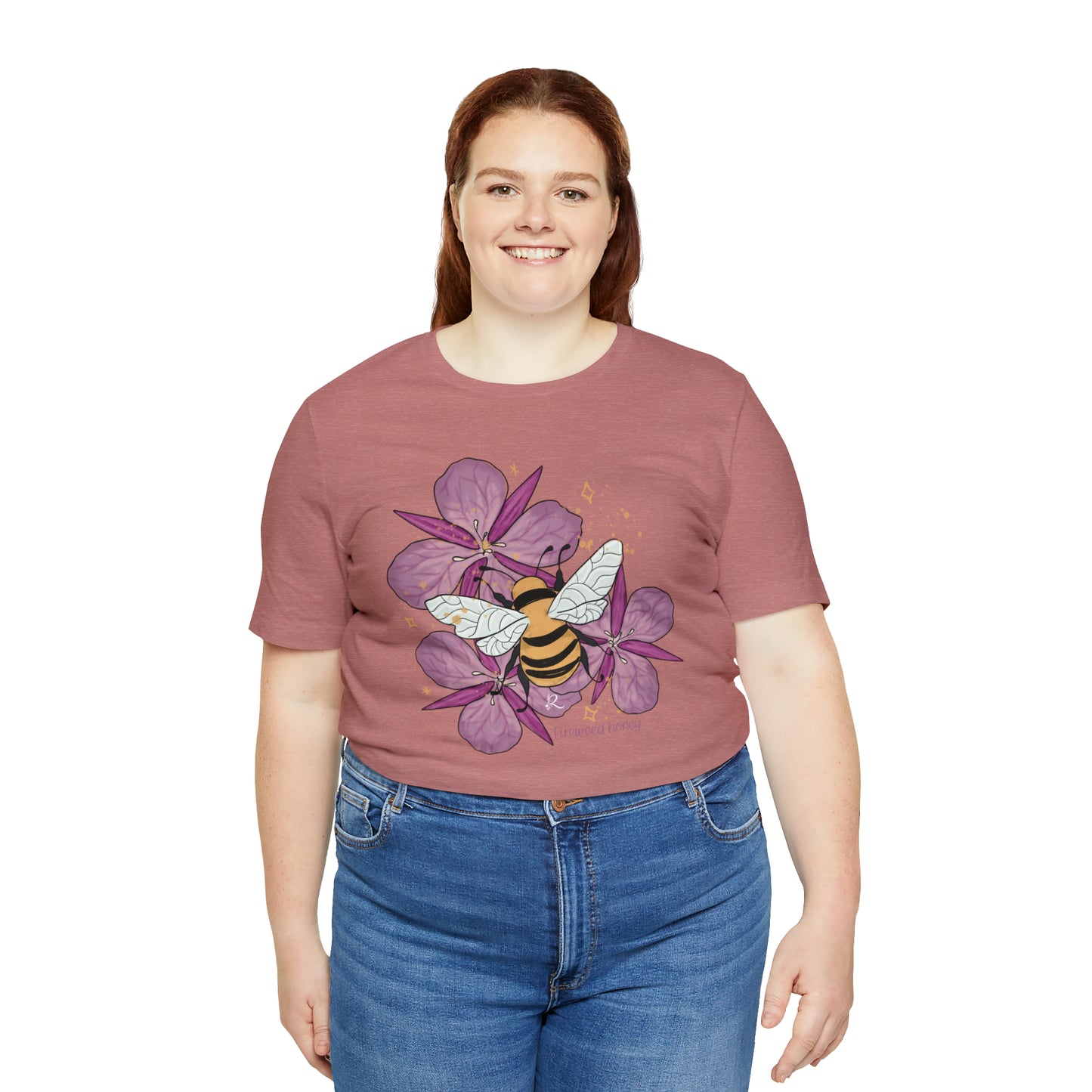 Fireweed Honey Bee, unisex T