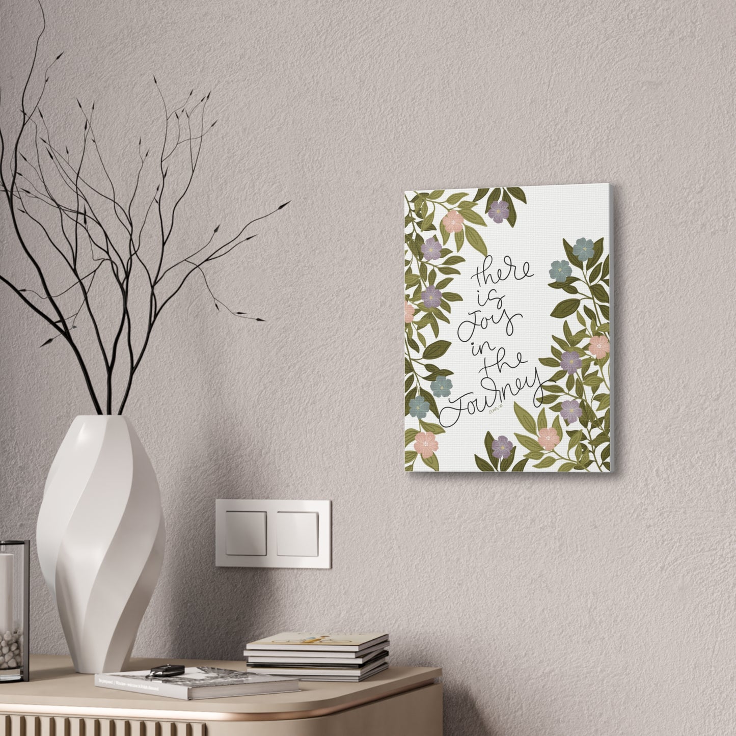 Joy in the Journey, Wall Canvas