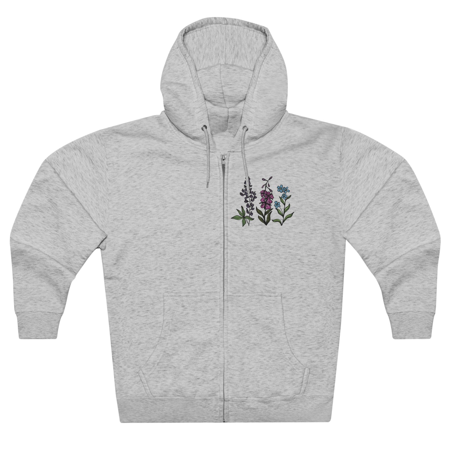 Wildflower Zip Up
