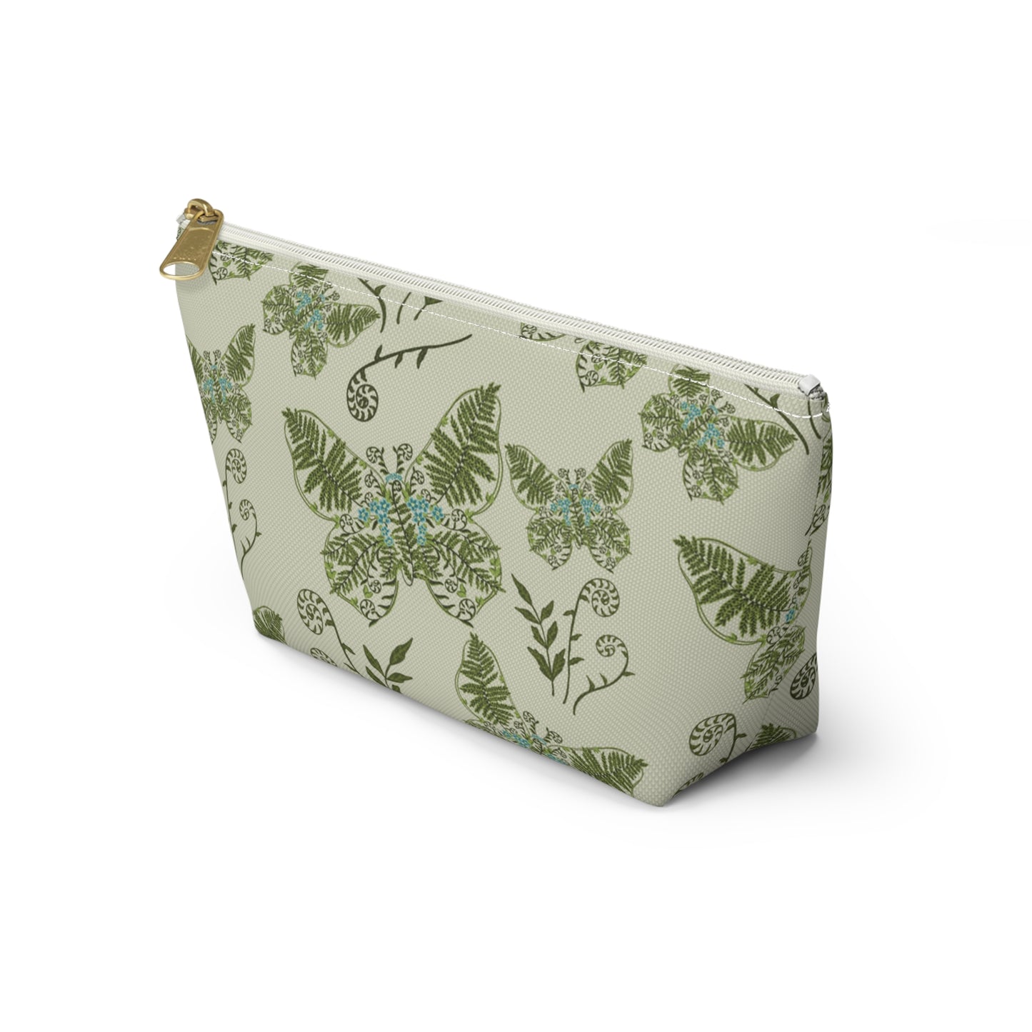 Flutter & Frond Zipper Bag