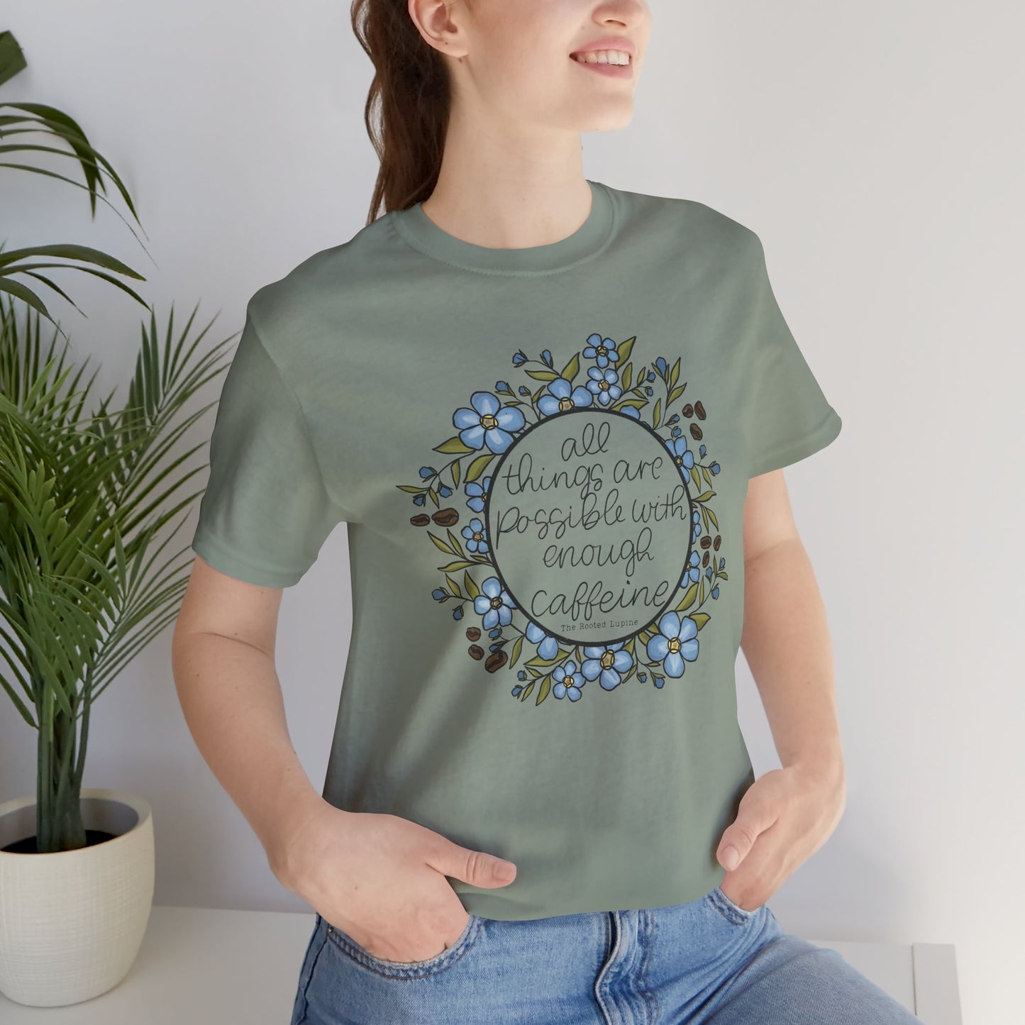 Possible with Caffeine Unisex Jersey Tee