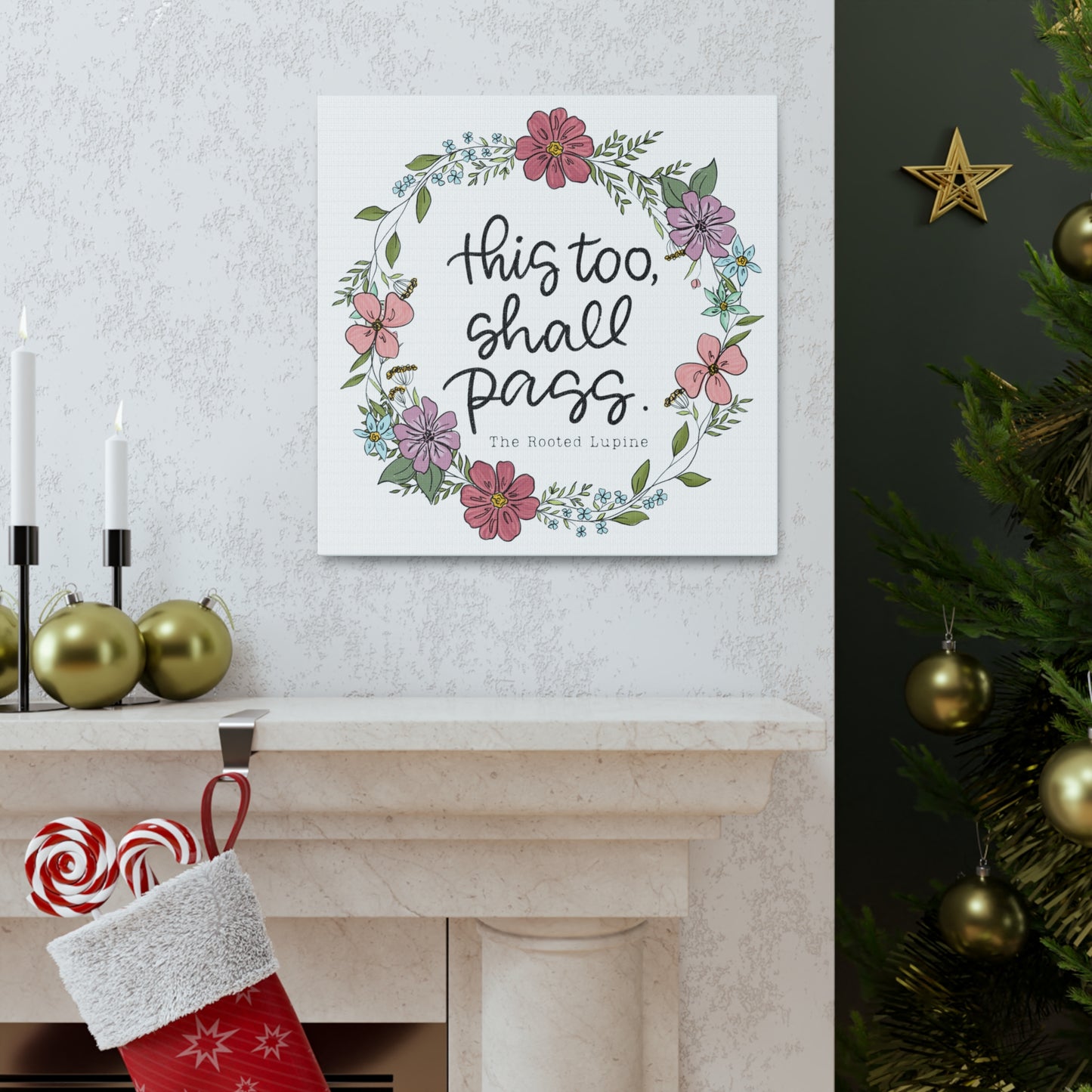 This too shall pass, Canvas Wall Art