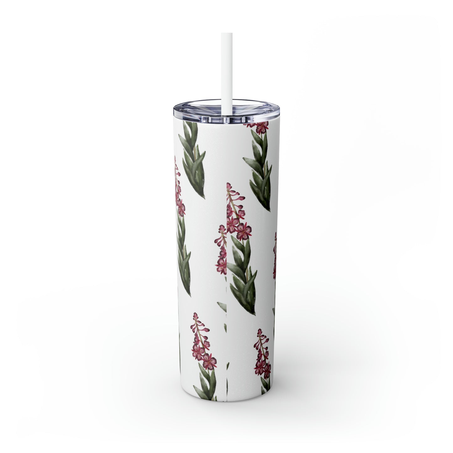 Watercolor Fireweed Tumbler, 20oz