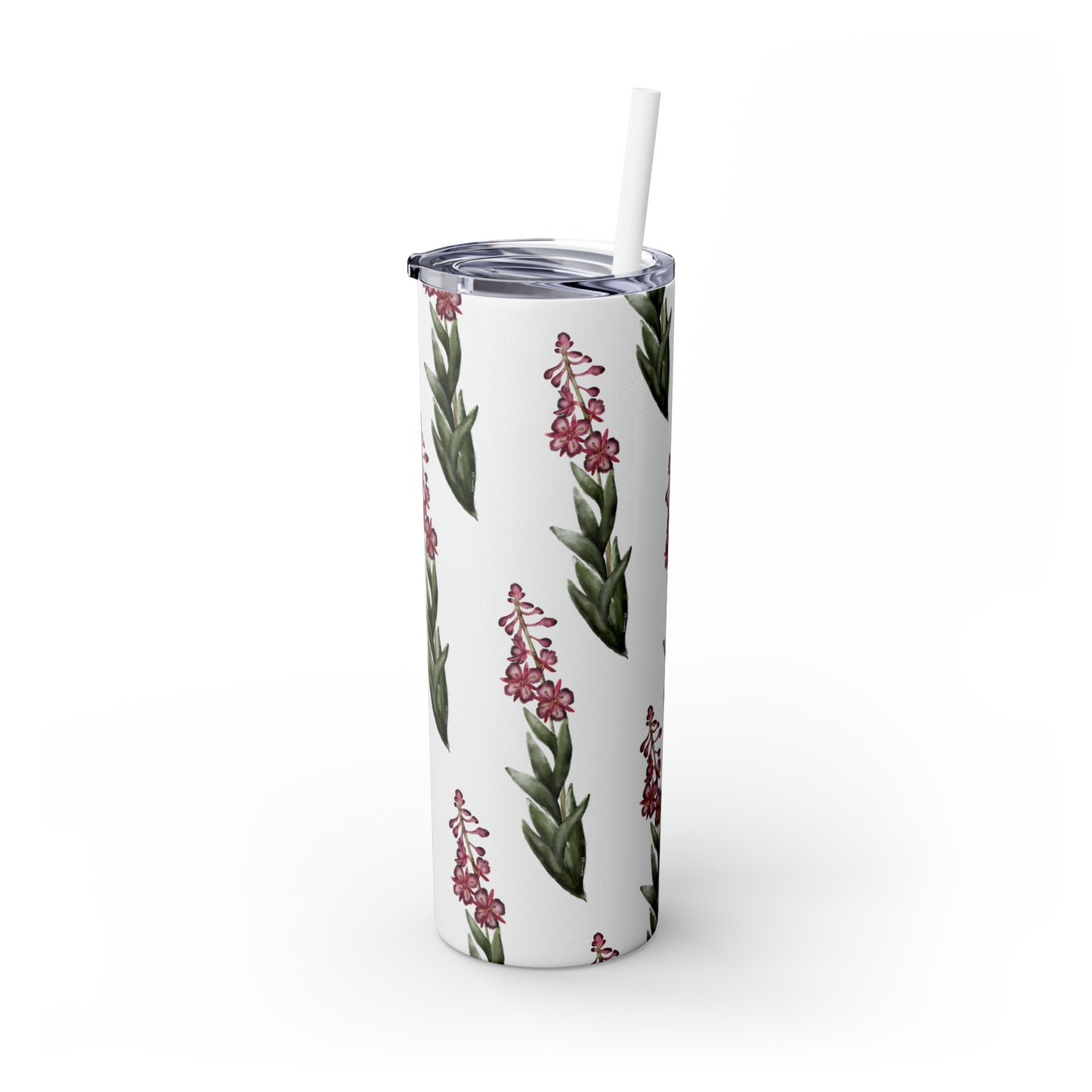 Watercolor Fireweed Tumbler, 20oz
