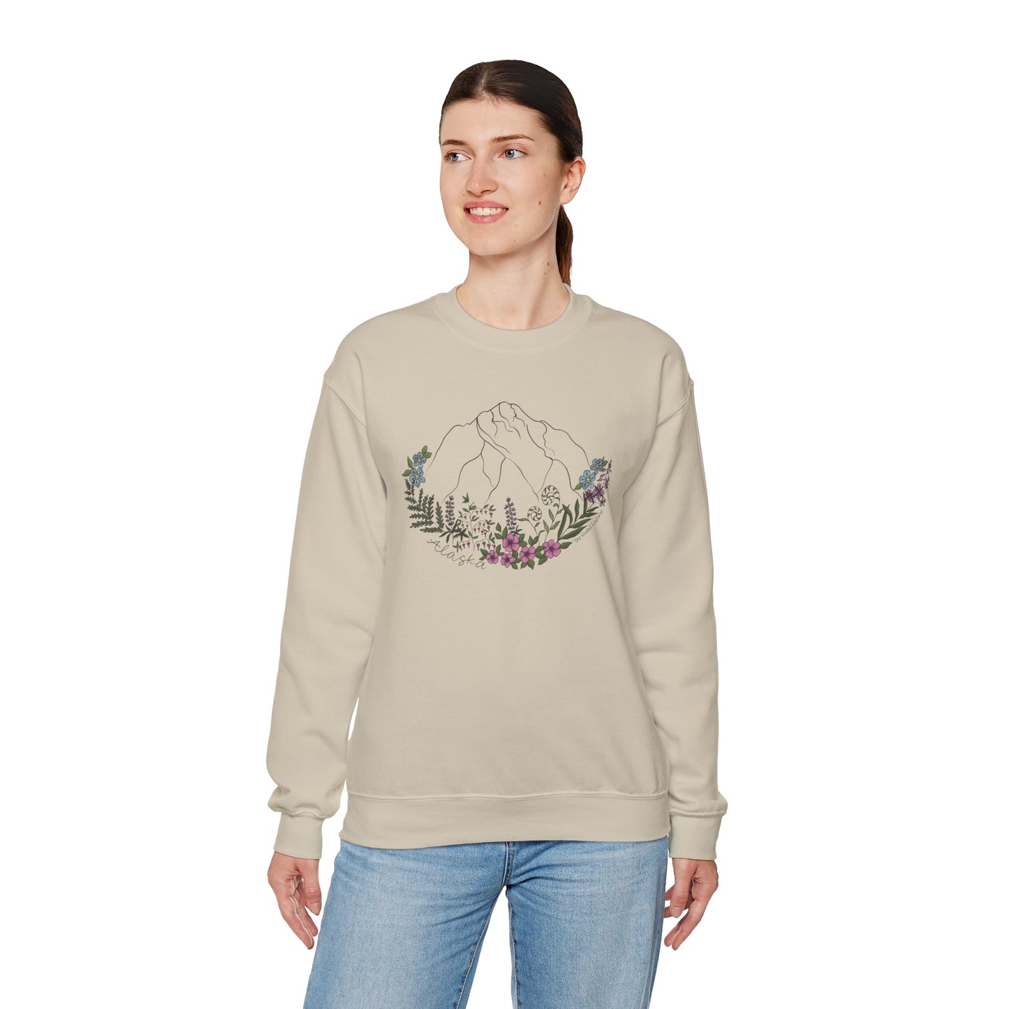 Pioneer Peak Crewneck