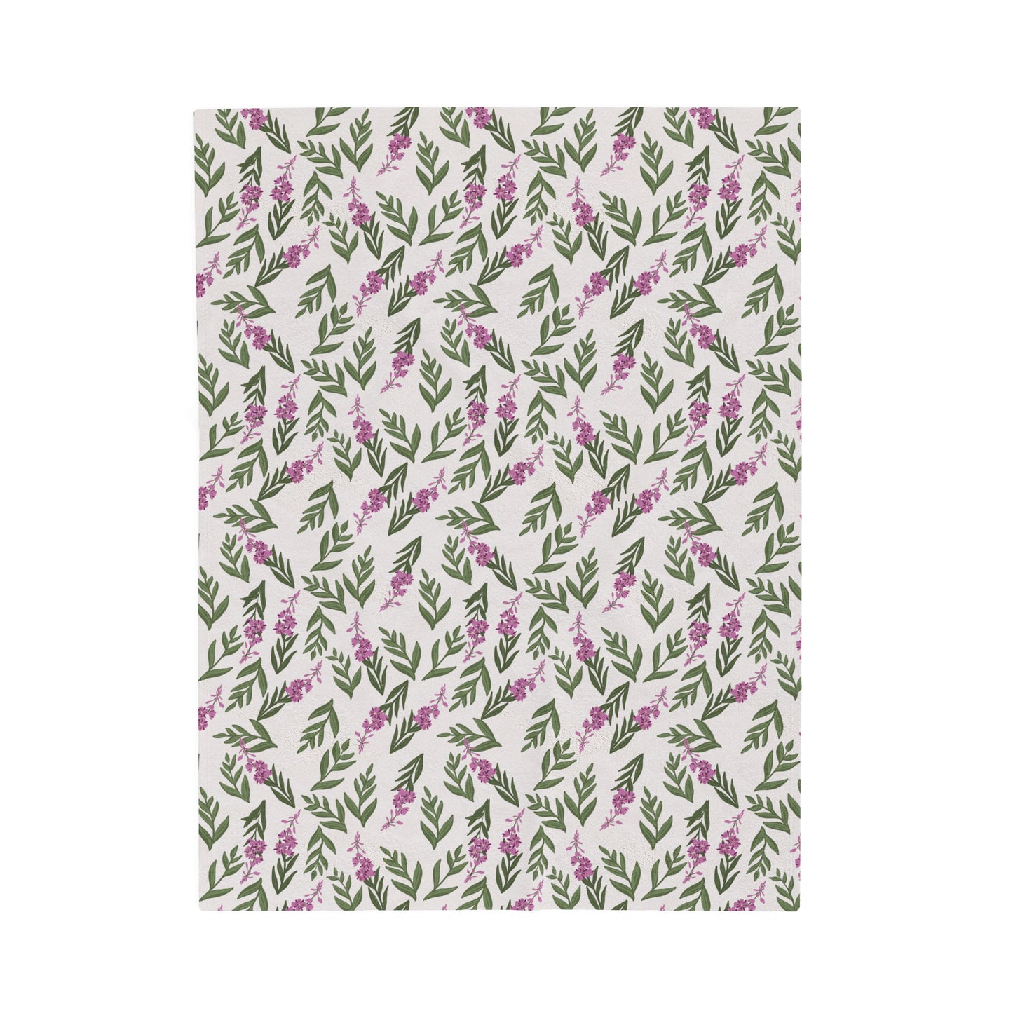 Fireweed Plush Blanket