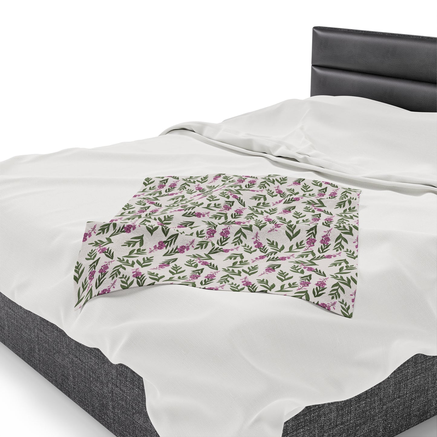 Fireweed Plush Blanket