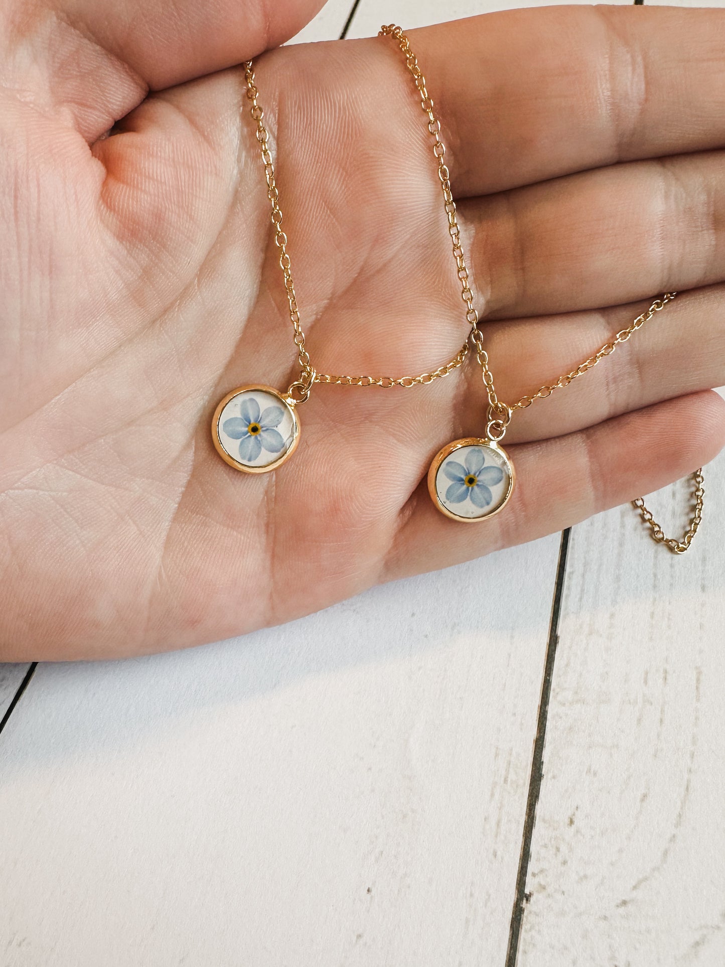 Forget Me Not Necklace