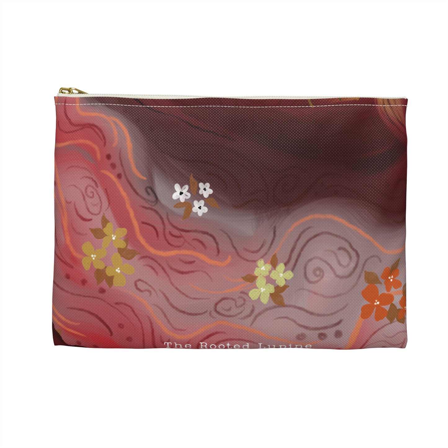 Maroon Midnight Zipper Bag