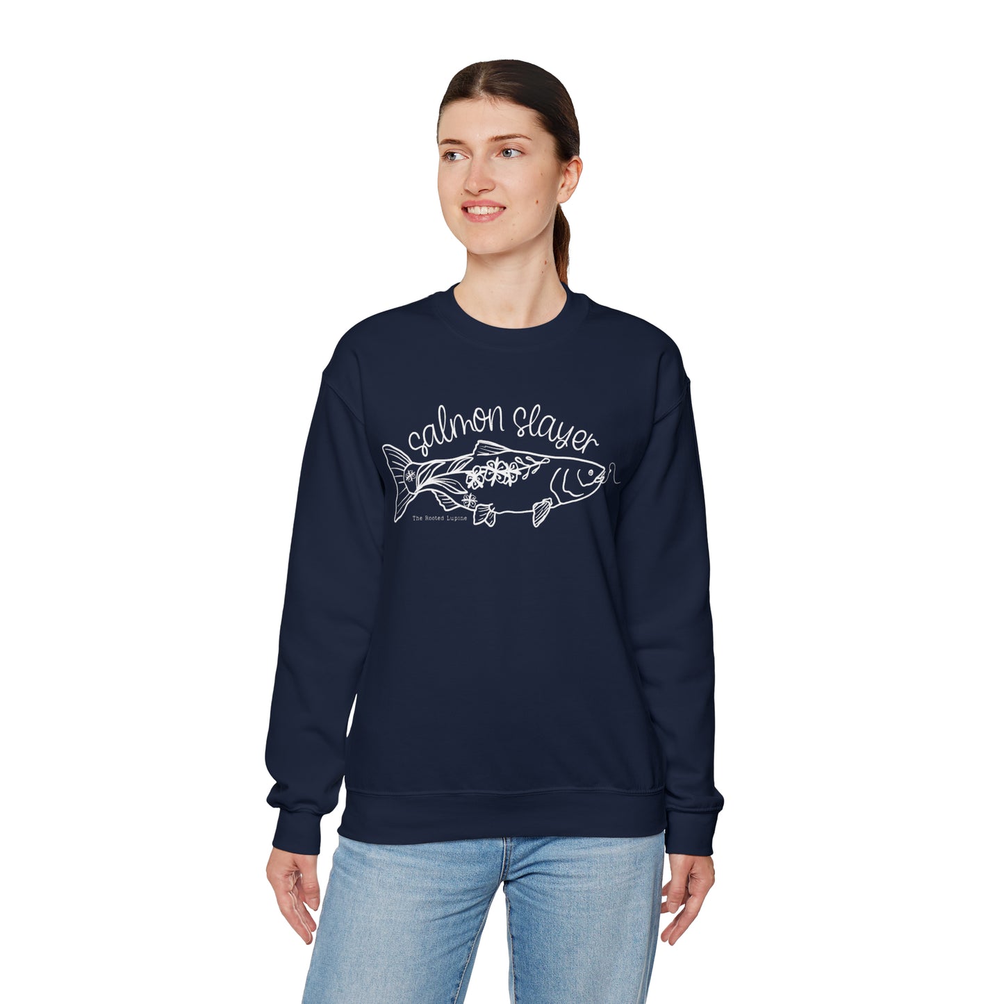 Salmon Slayer Crewneck