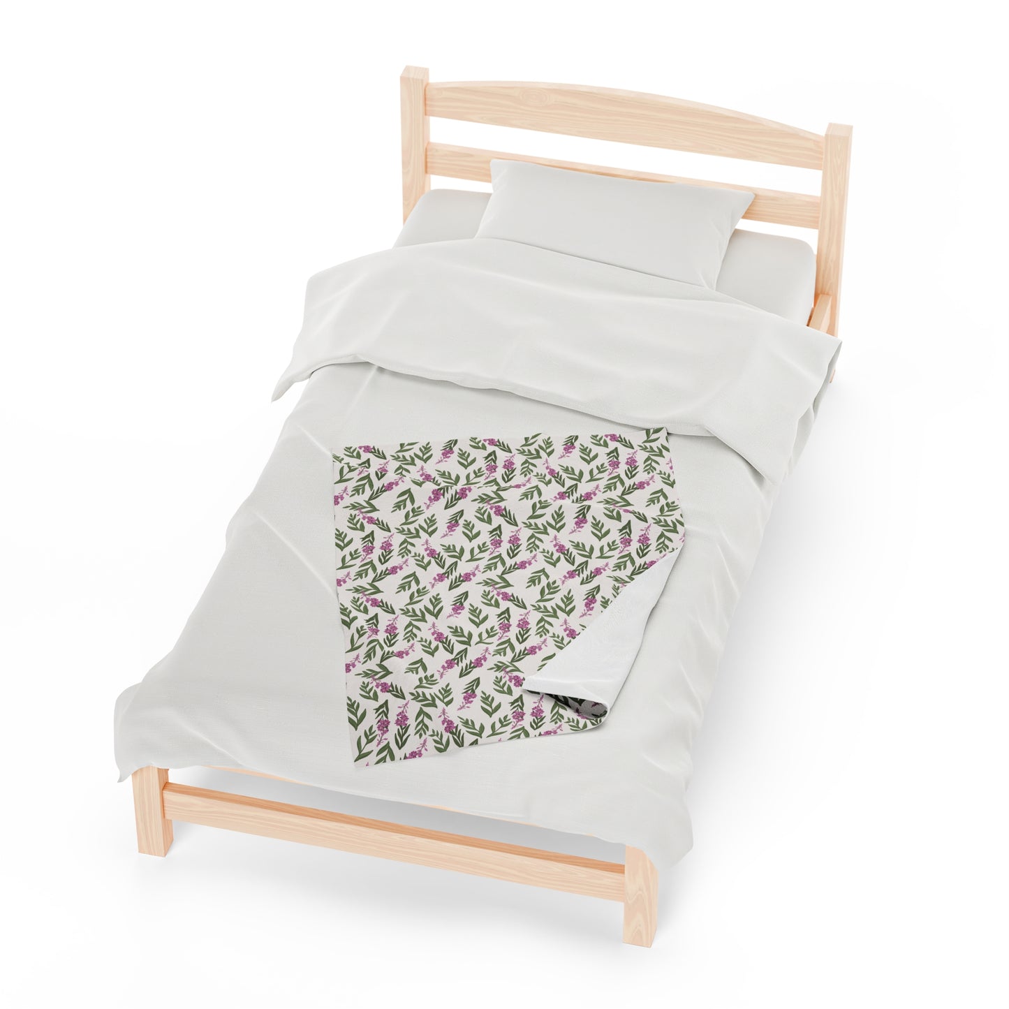 Fireweed Plush Blanket