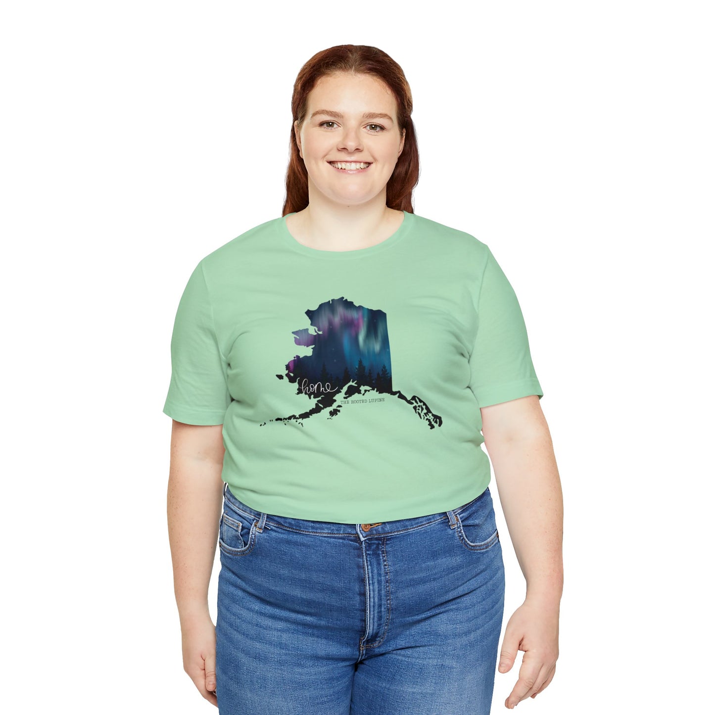 Aurora borealis; Home T-Shirt