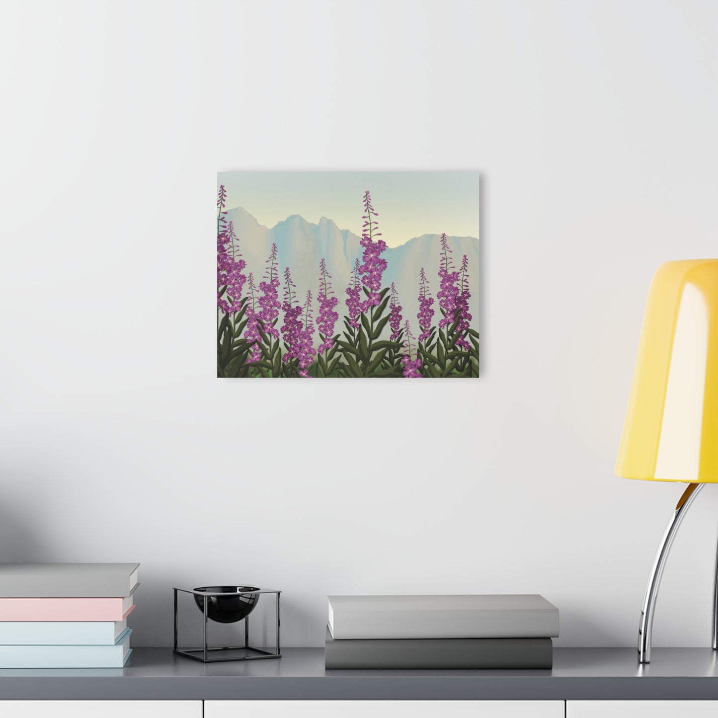 Fireweed Field Acrylic Print
