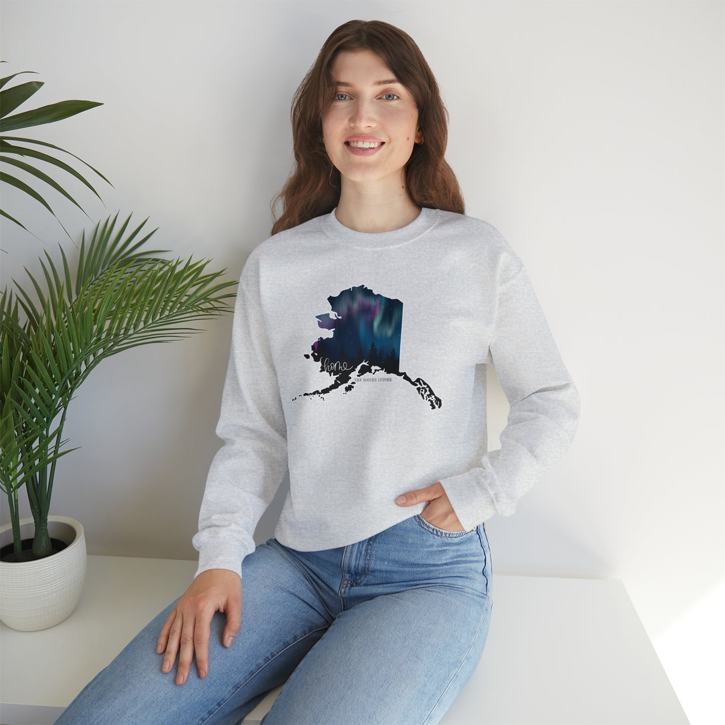 Aurora Borealis, Home Crewneck