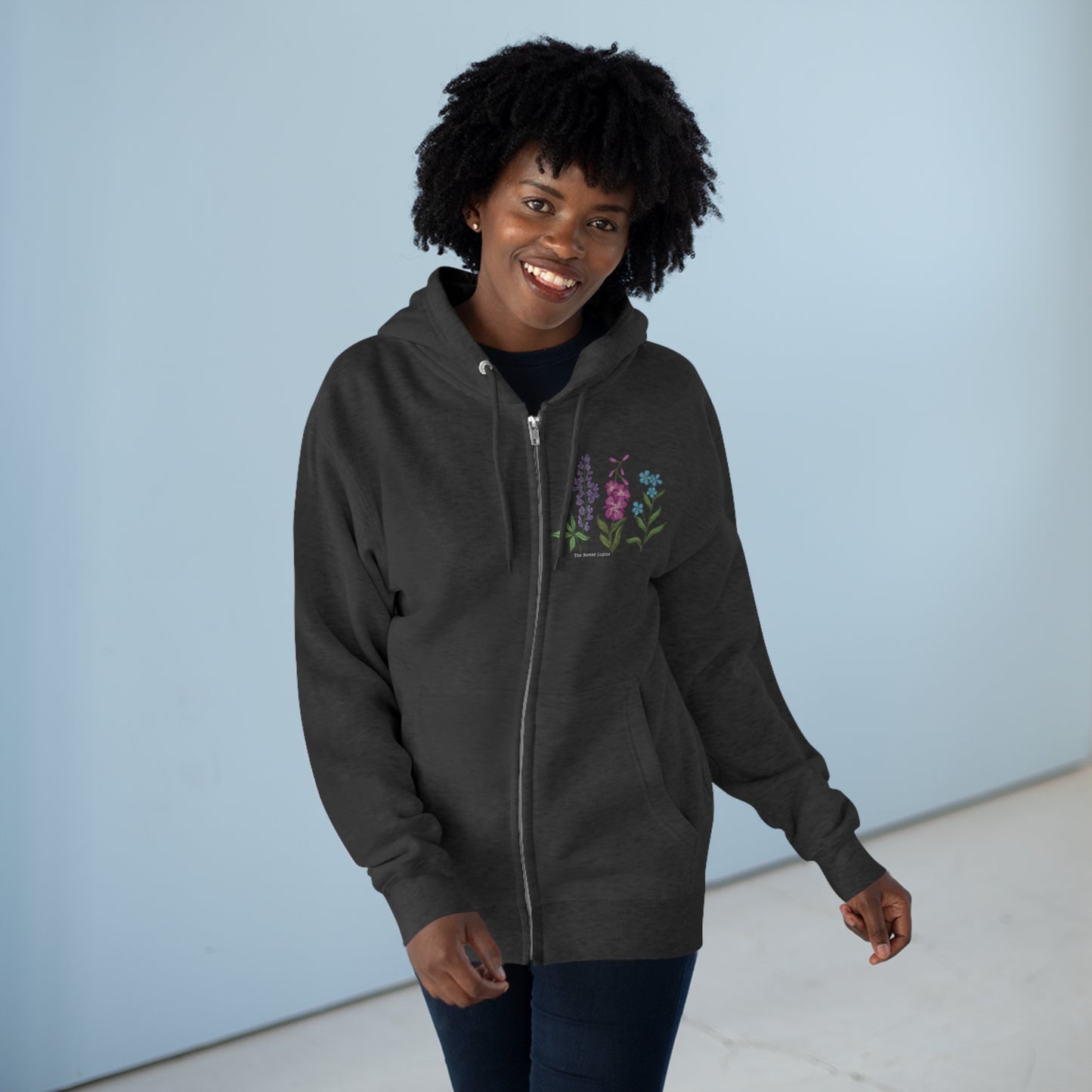 Wildflower Zip Up