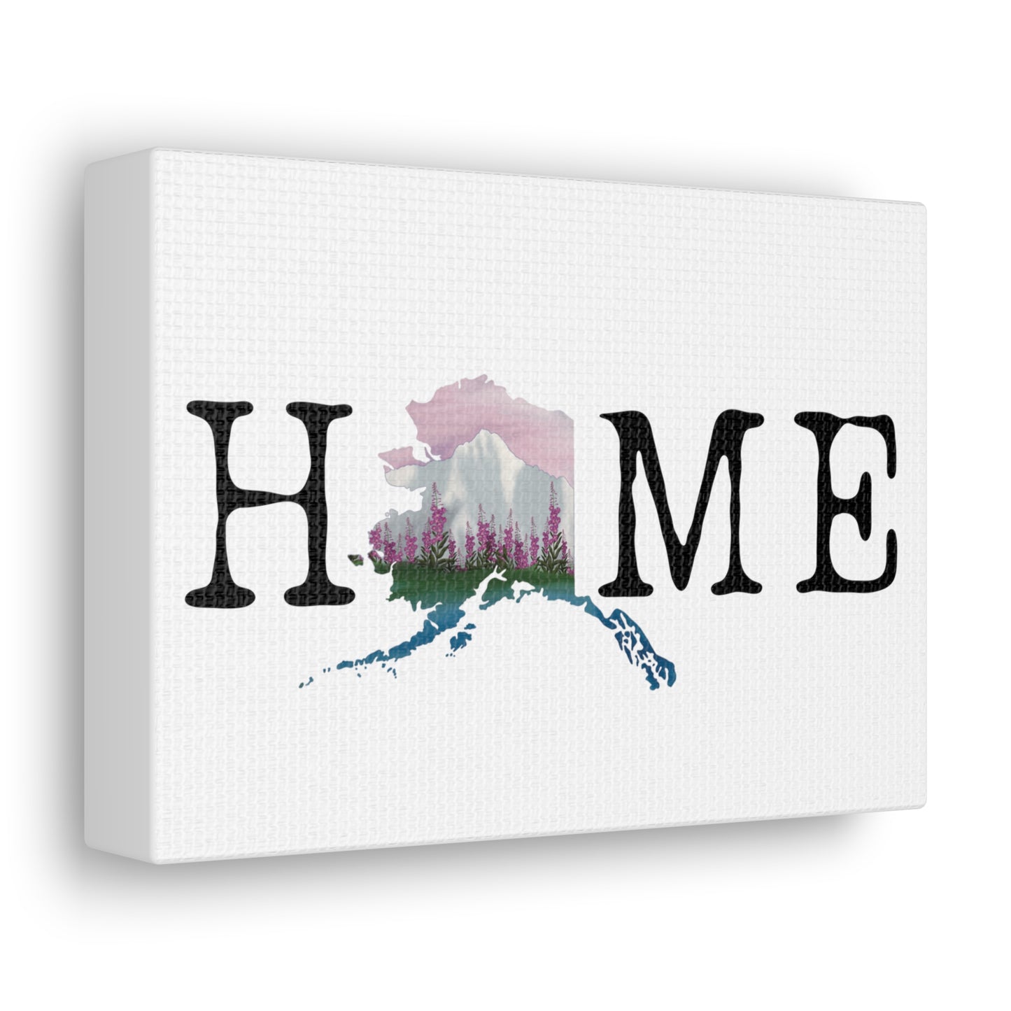 Alaska Home Canvas Wall Art
