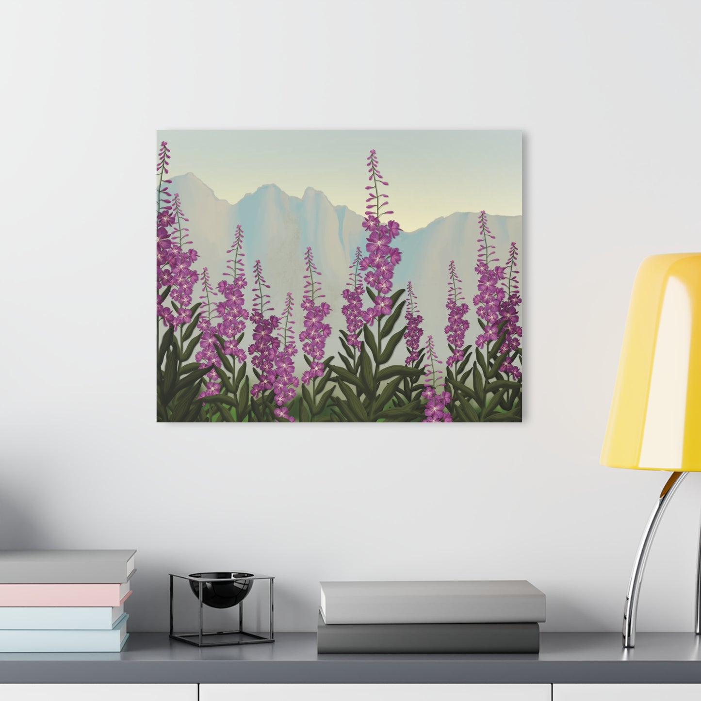 Fireweed Field Acrylic Print