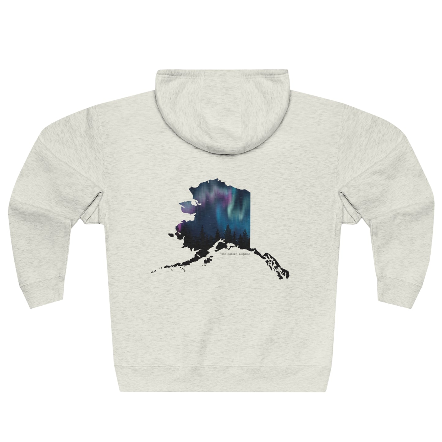 Northern lights state zip up