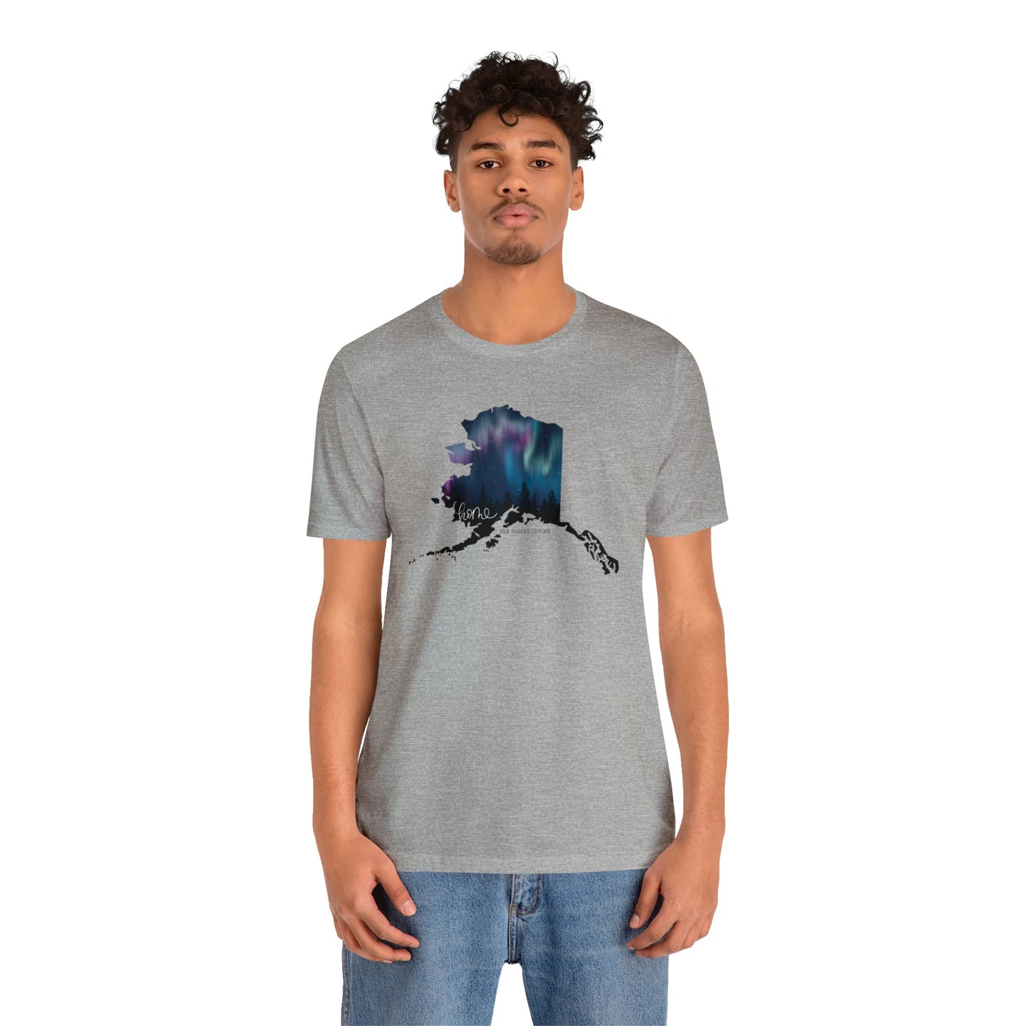 Aurora borealis; Home T-Shirt