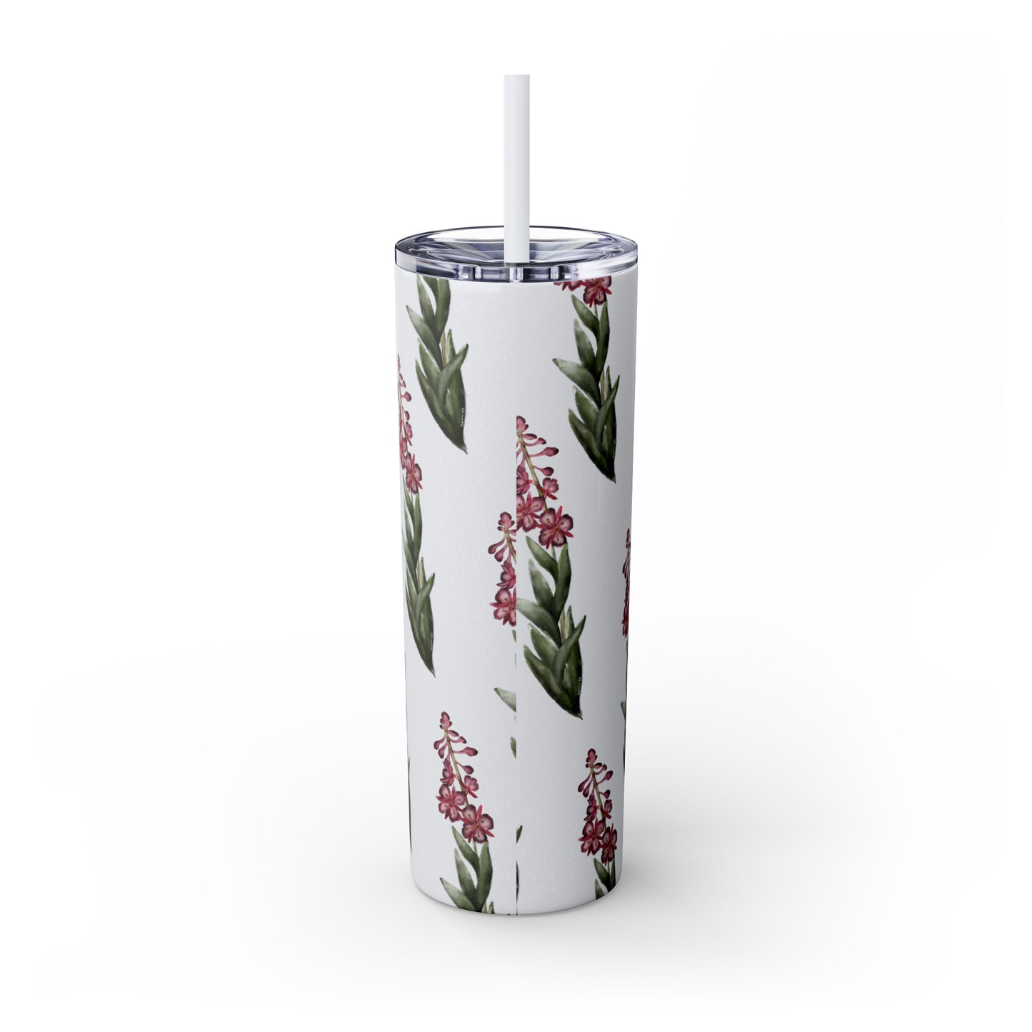 Watercolor Fireweed Tumbler, 20oz