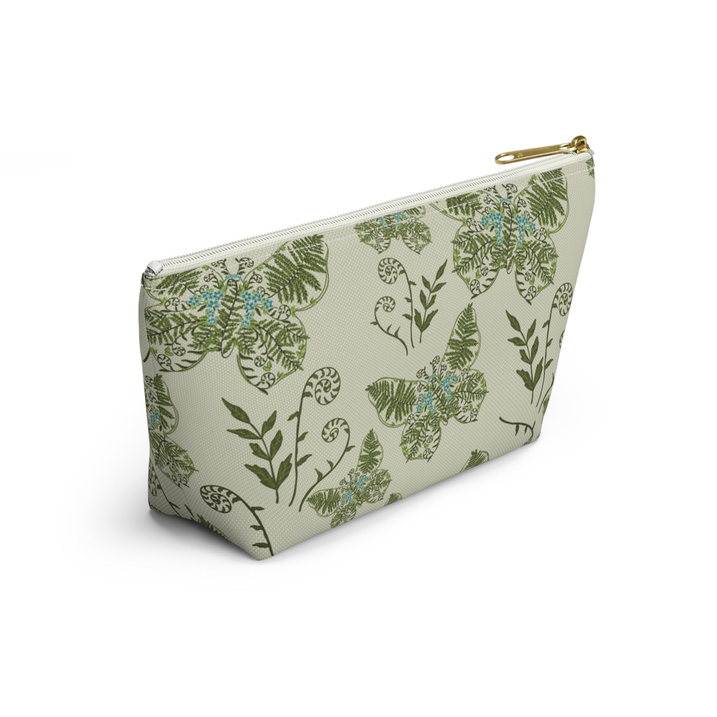 Flutter & Frond Zipper Bag