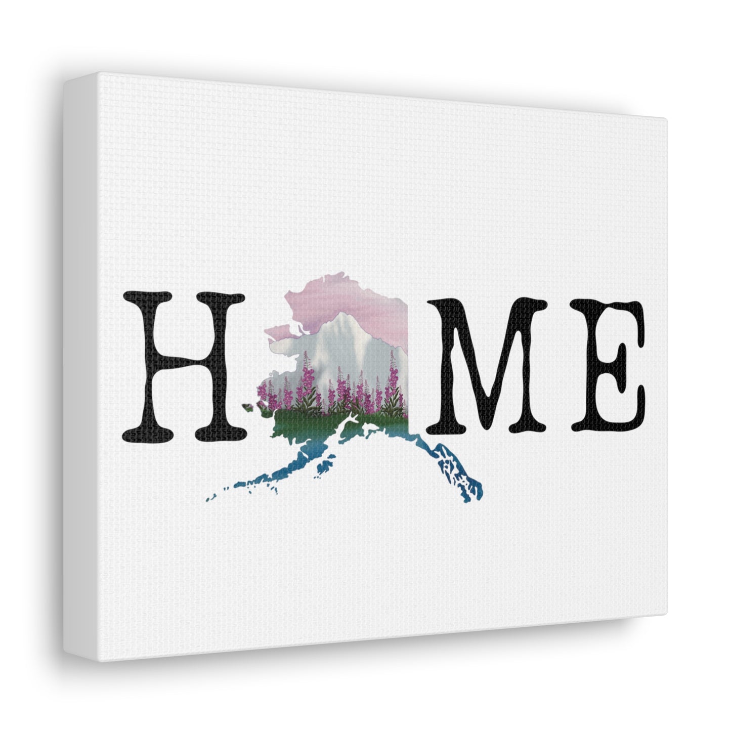 Alaska Home Canvas Wall Art