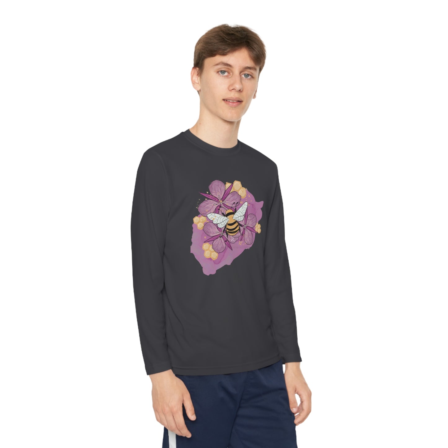 Honey Bee ' Youth Long Sleeve Tee