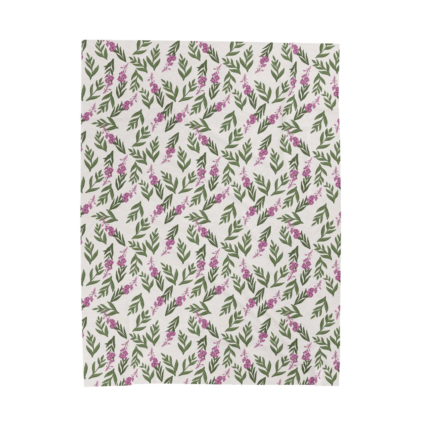 Fireweed Plush Blanket