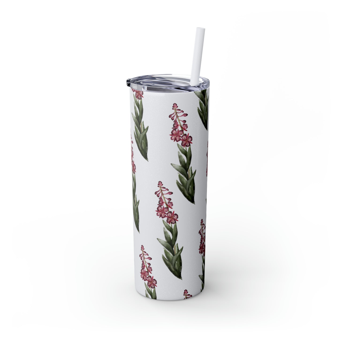 Watercolor Fireweed Tumbler, 20oz