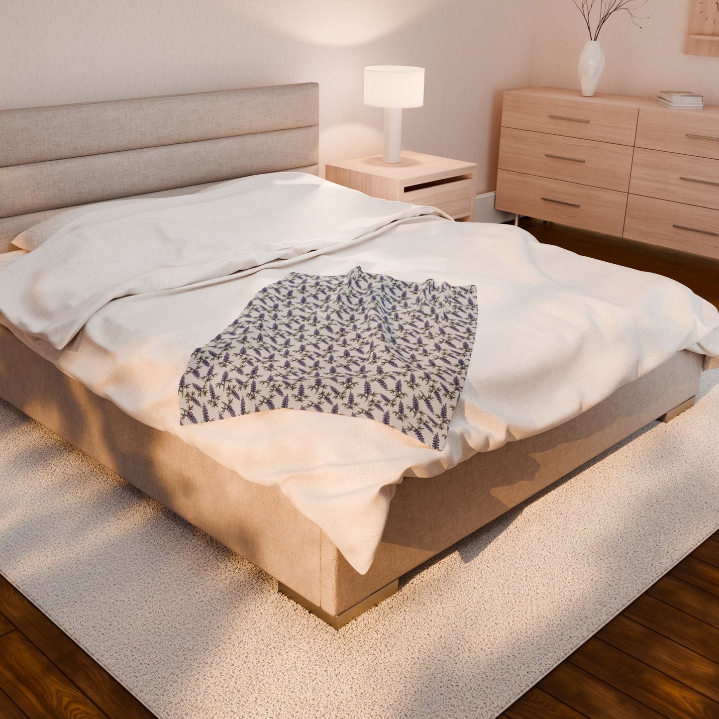 Lupine Plush Blanket