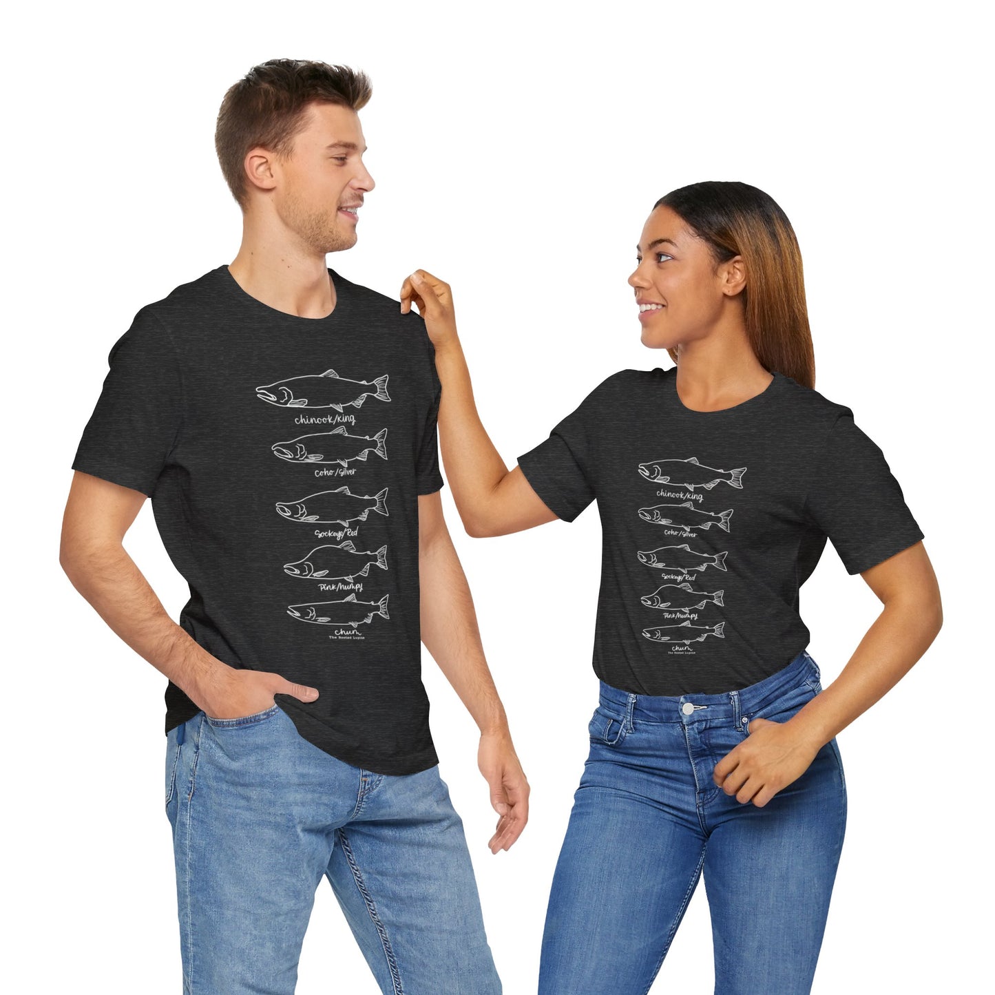 Salmon Species Unisex Shirt