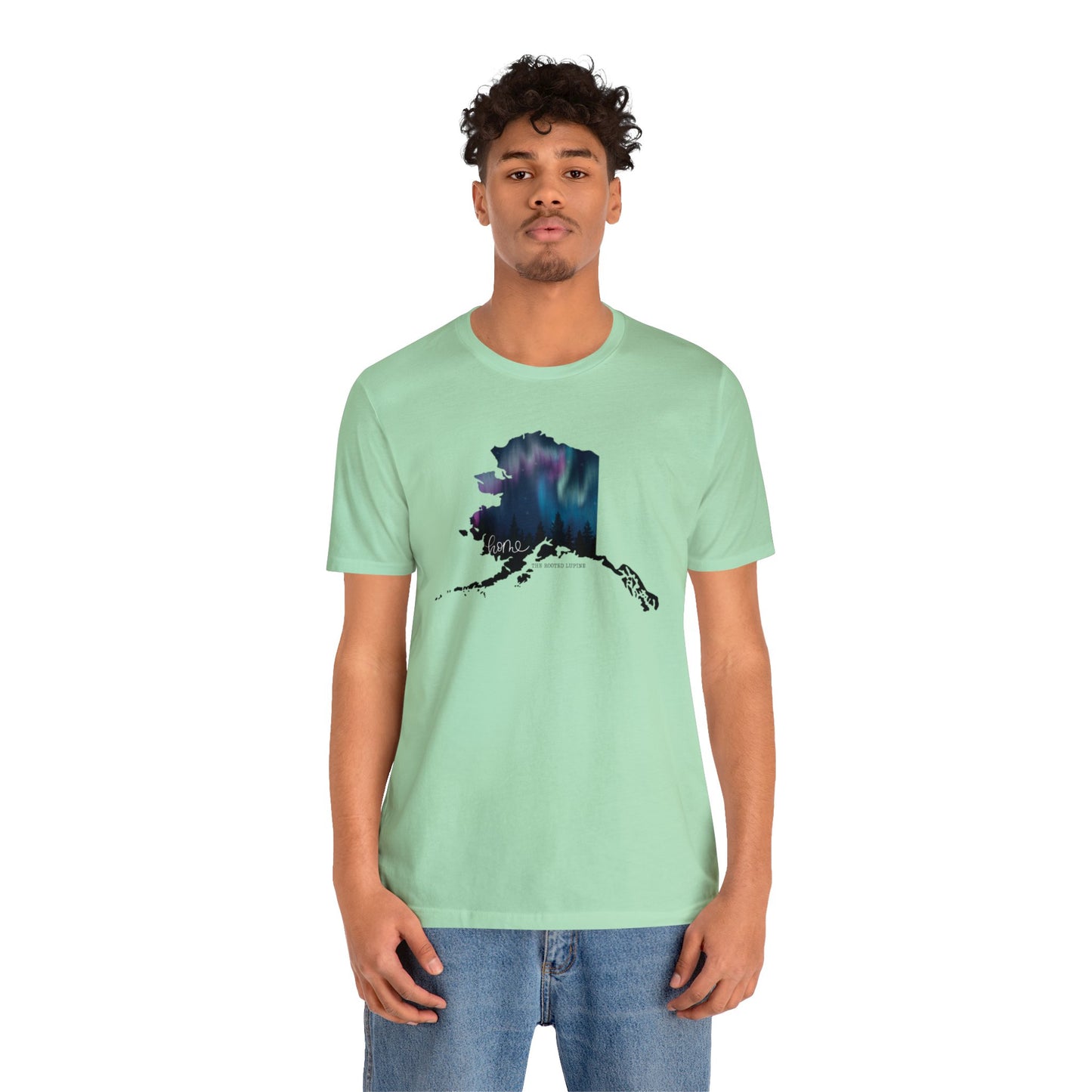 Aurora borealis; Home T-Shirt