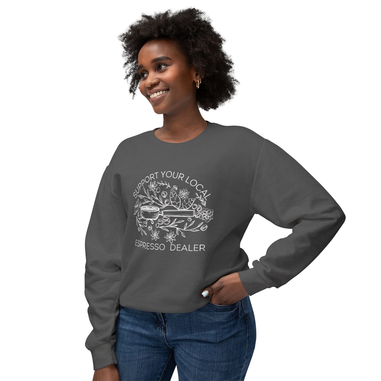 Espresso Dealer Crewneck Sweatshirt