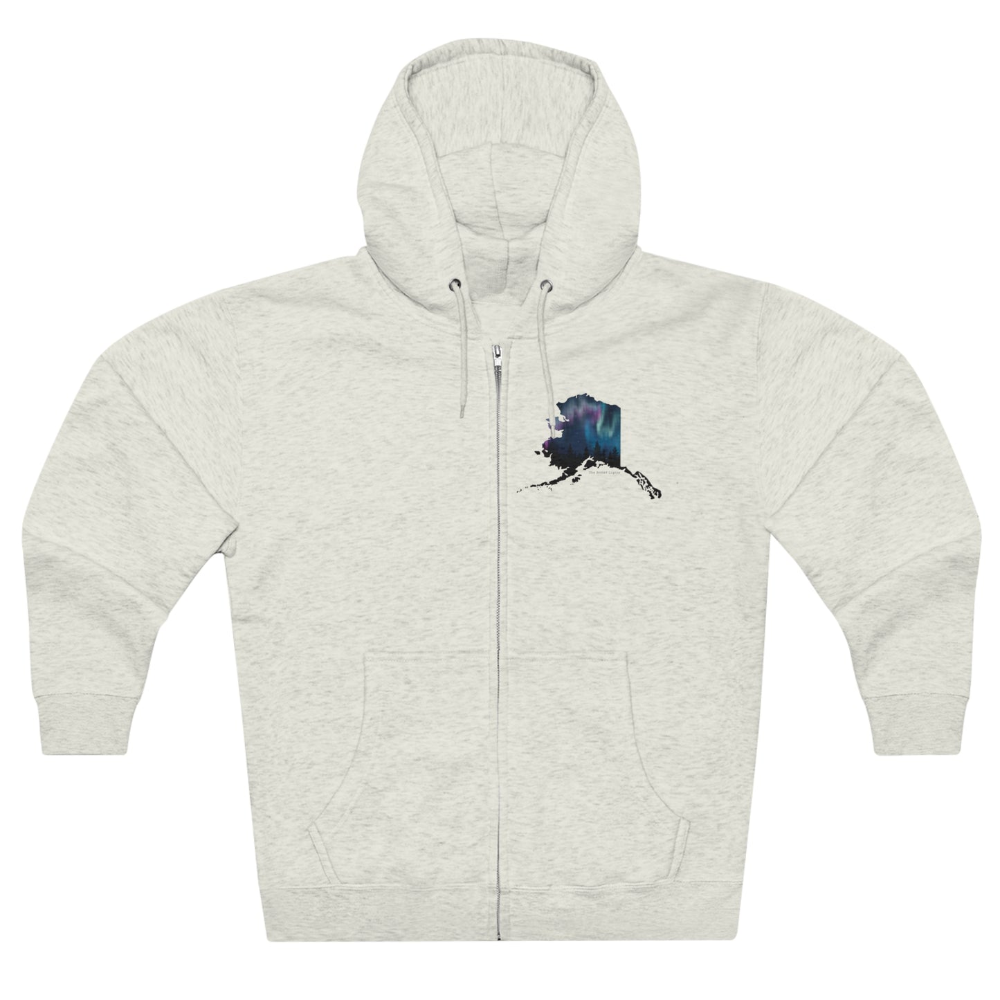 Northern lights state zip up