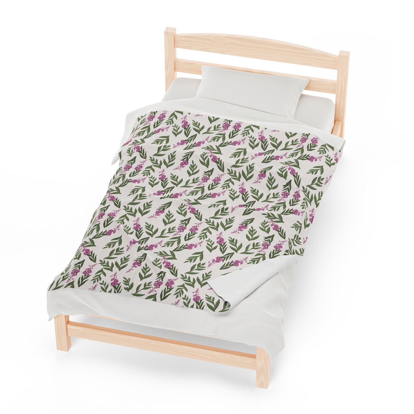 Fireweed Plush Blanket