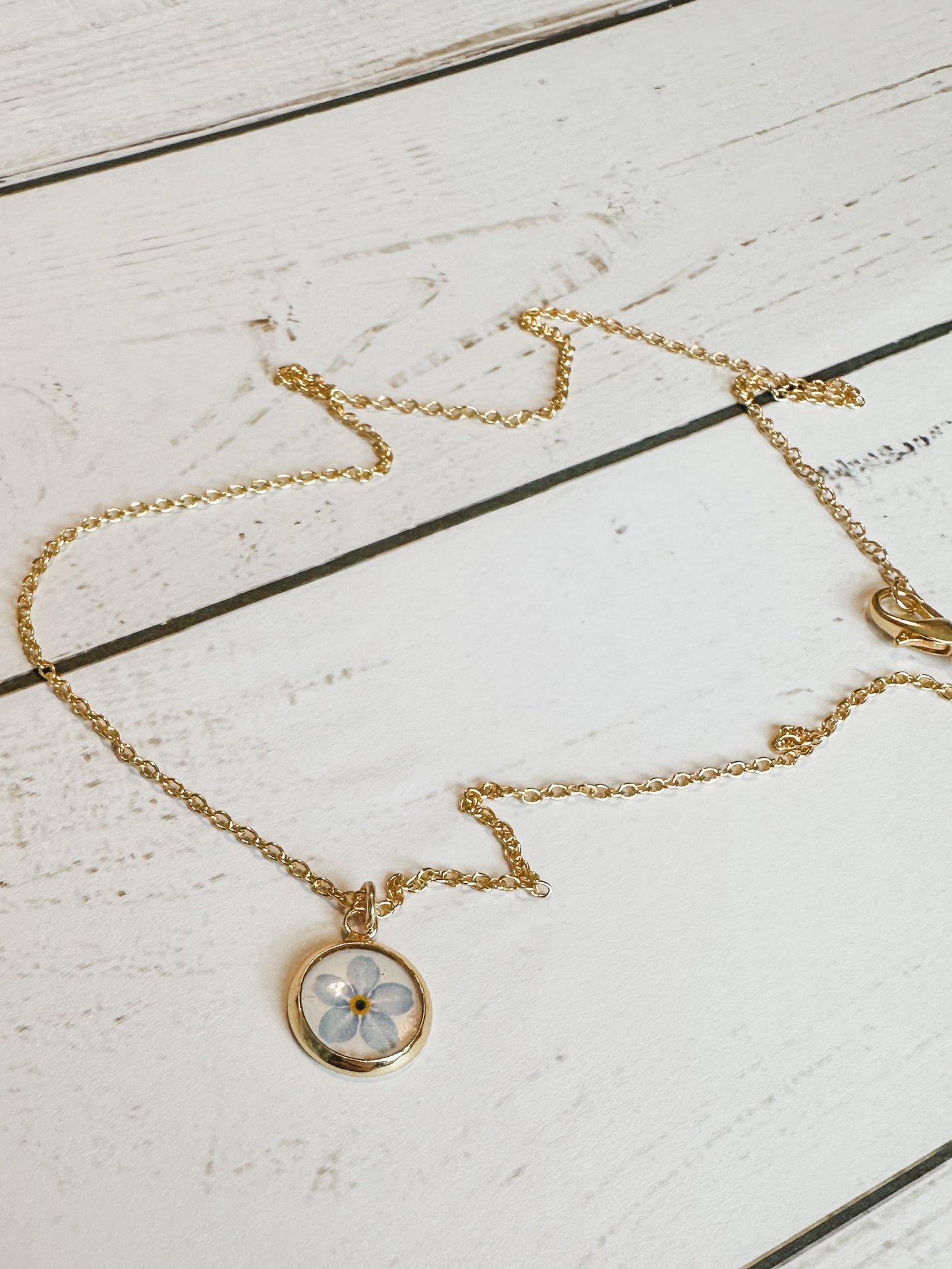 Forget Me Not Necklace