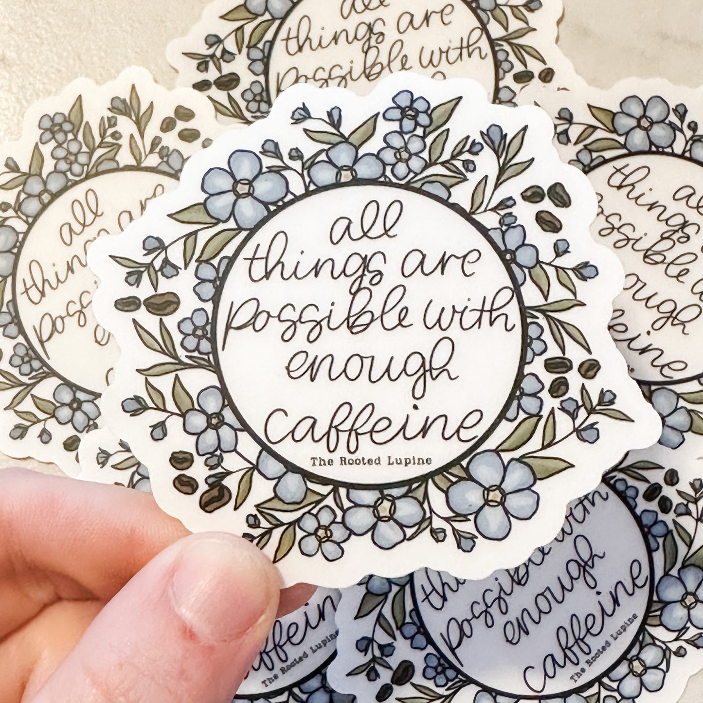 Enough Caffeine Sticker