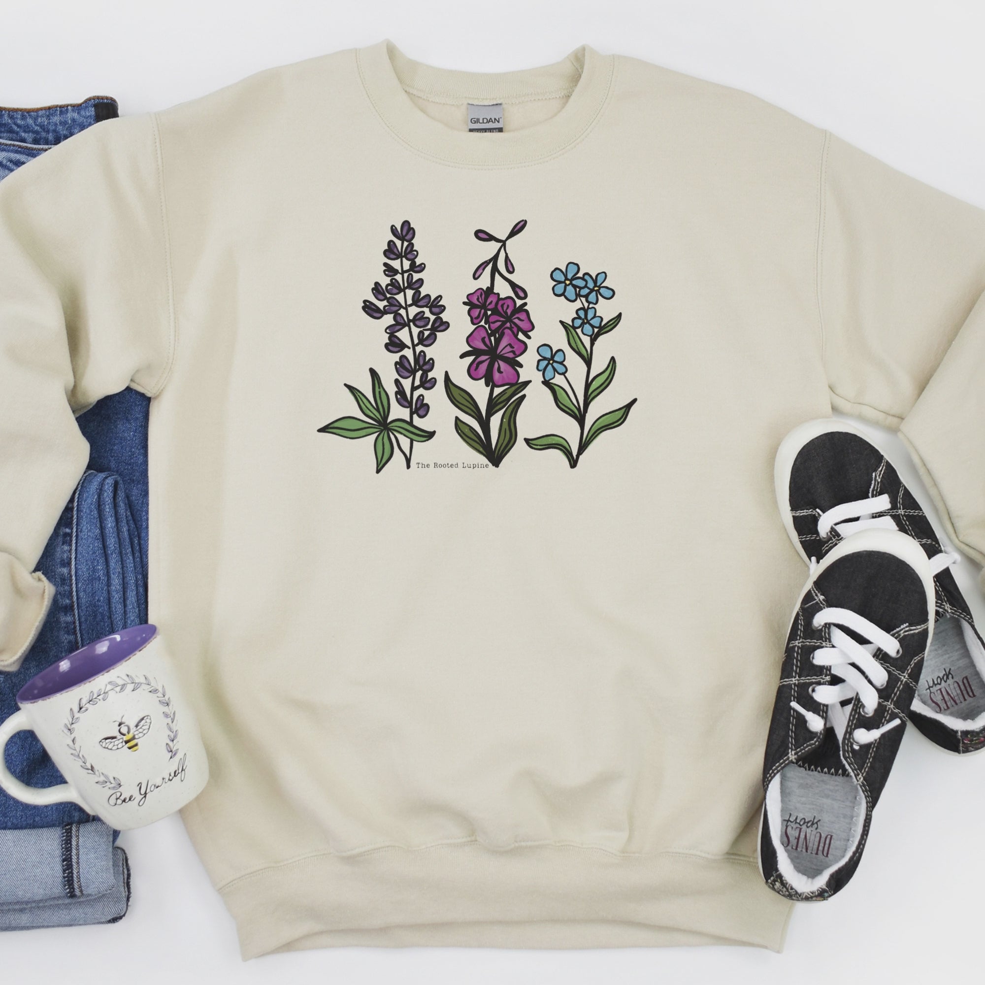 ★LMC★ FN OG TEE flower gray 0LM45CTS131FLW JXCARLY T-shirt | Light Grey | JJXX®
