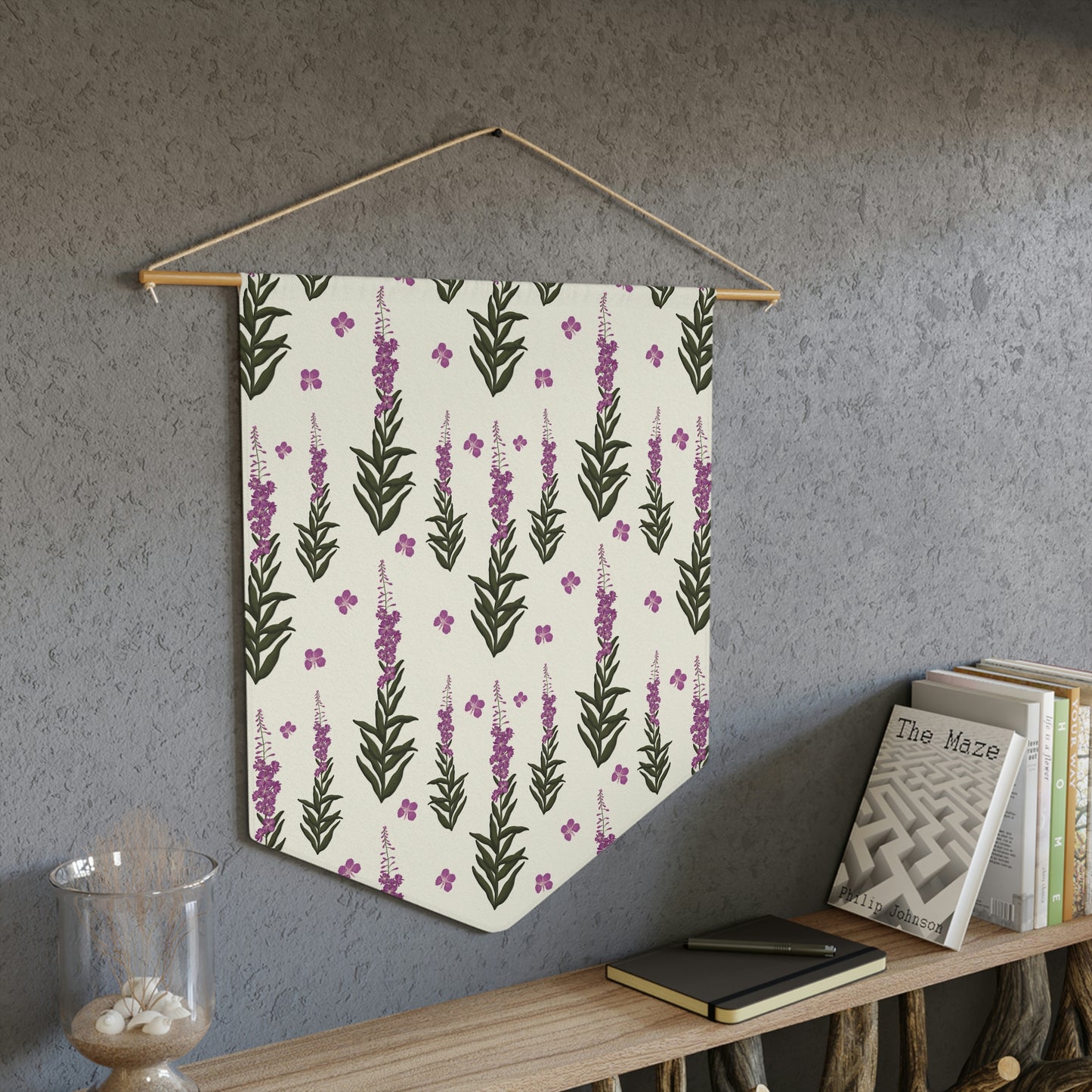 Fireweed Wall Flag