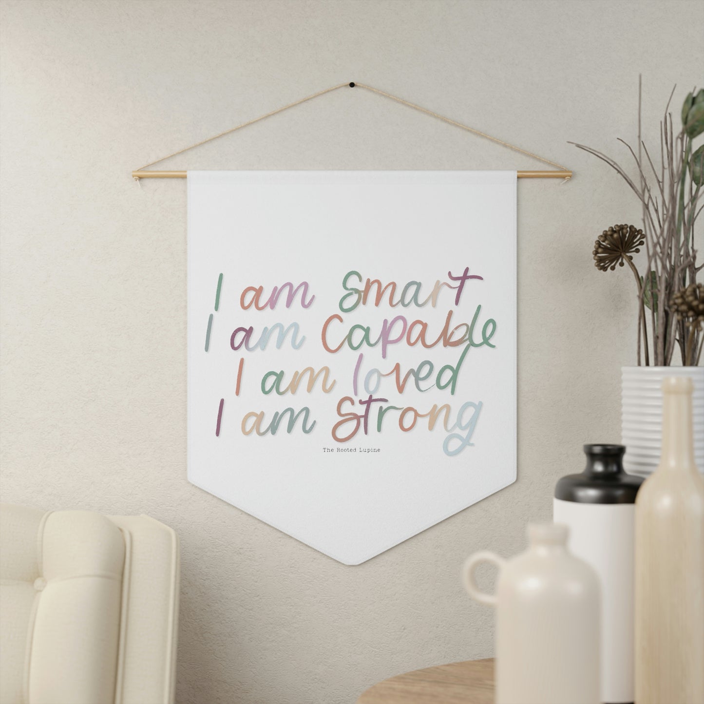 Daily Affirmation Pennant