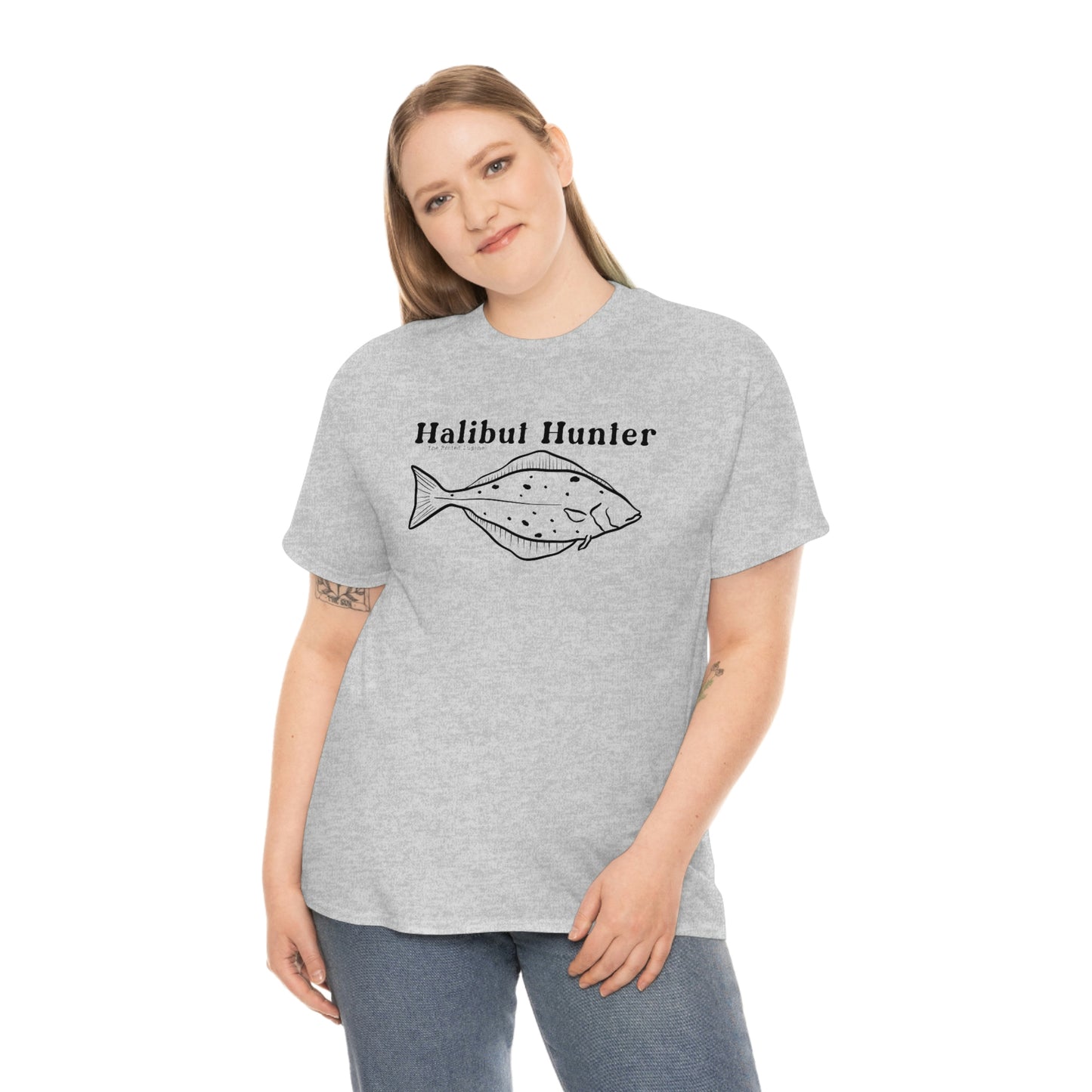 Halibut Hunter, unisex T Shirt