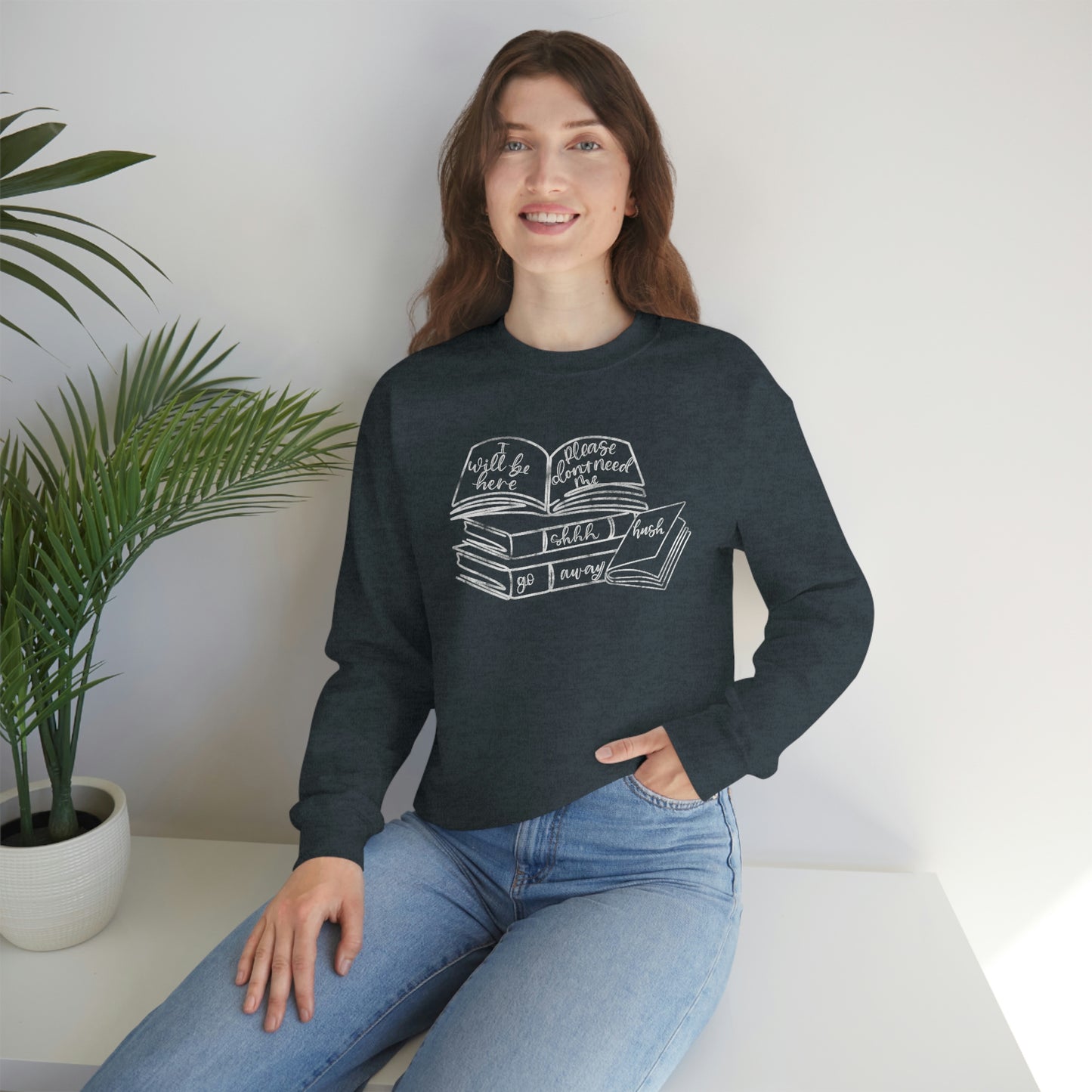 Book lovers Crewneck